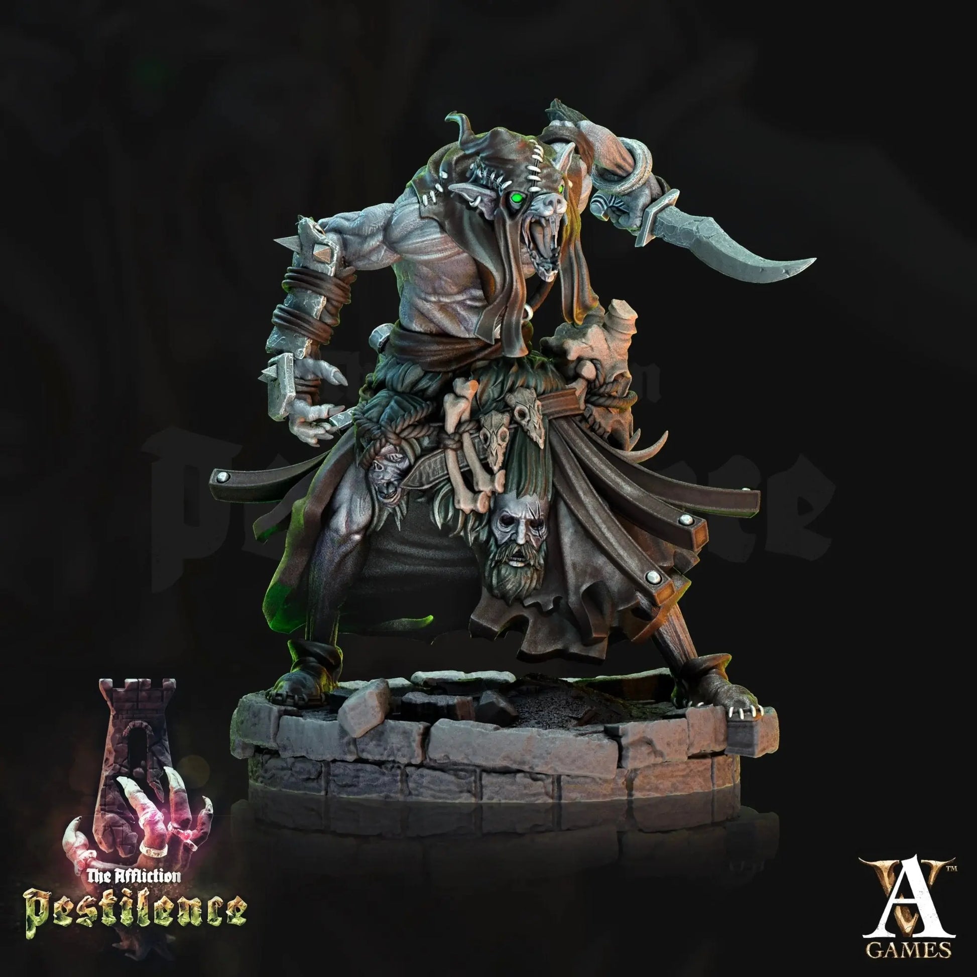 Affliction - Pestilence - STL Bundle - Archvillain Games