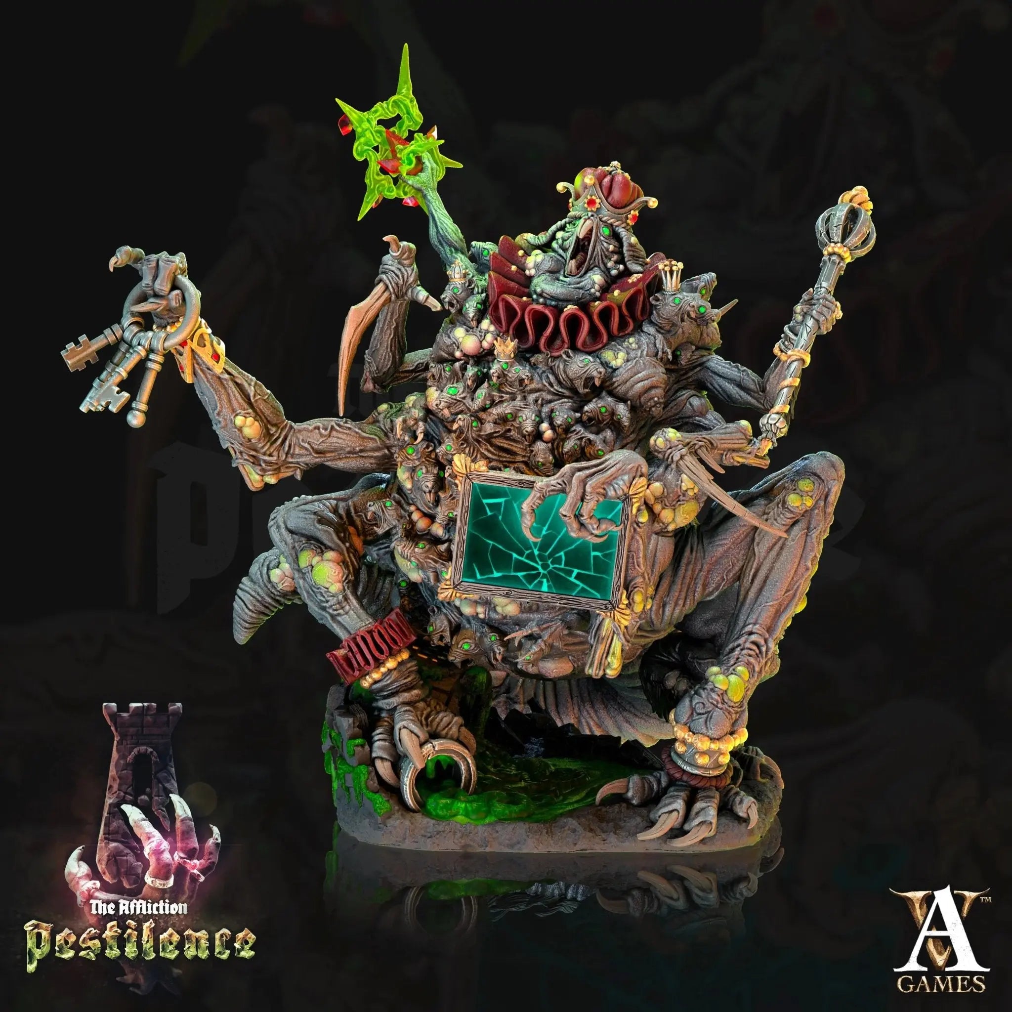 Affliction - Pestilence - STL Bundle - Archvillain Games