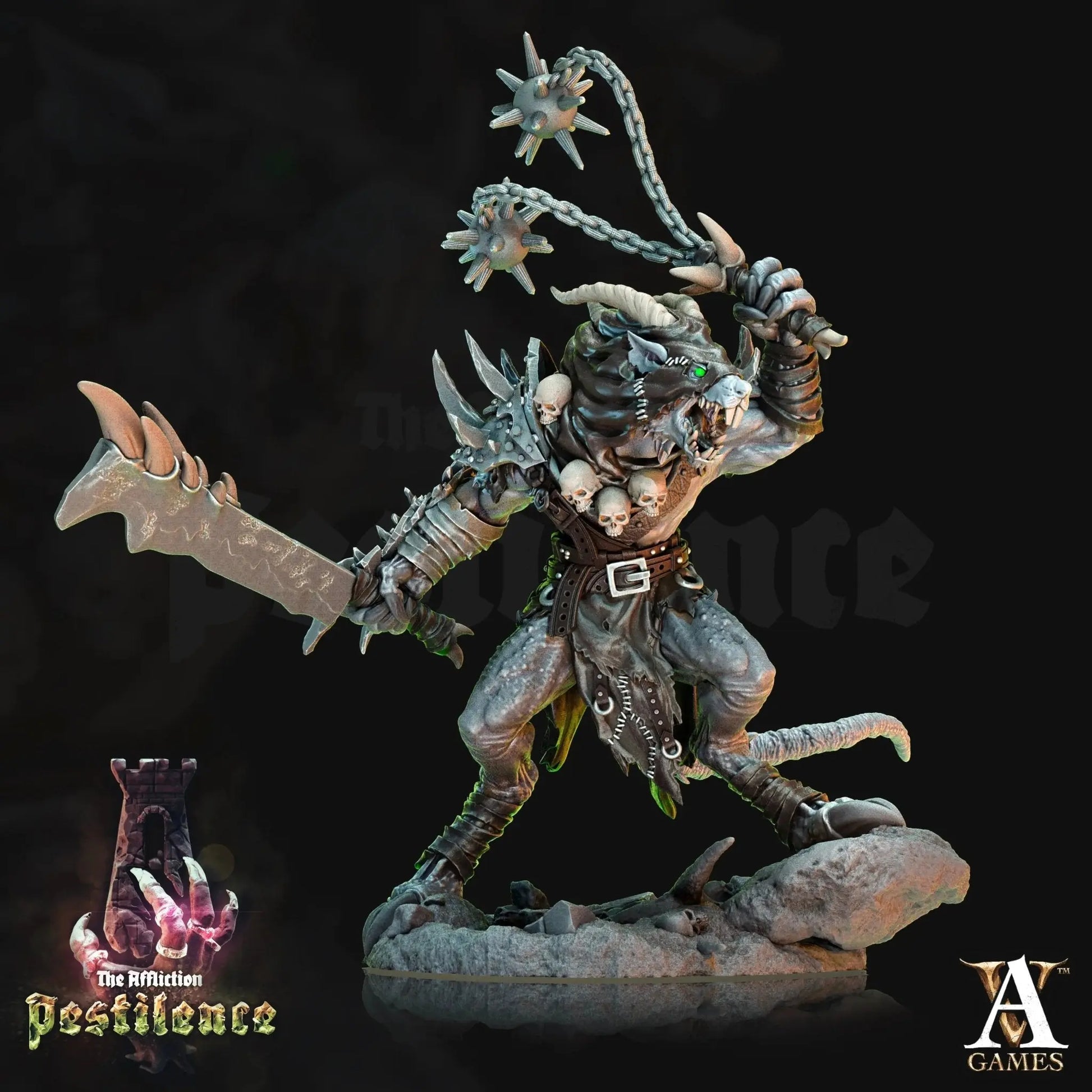 Affliction - Pestilence - STL Bundle - Archvillain Games