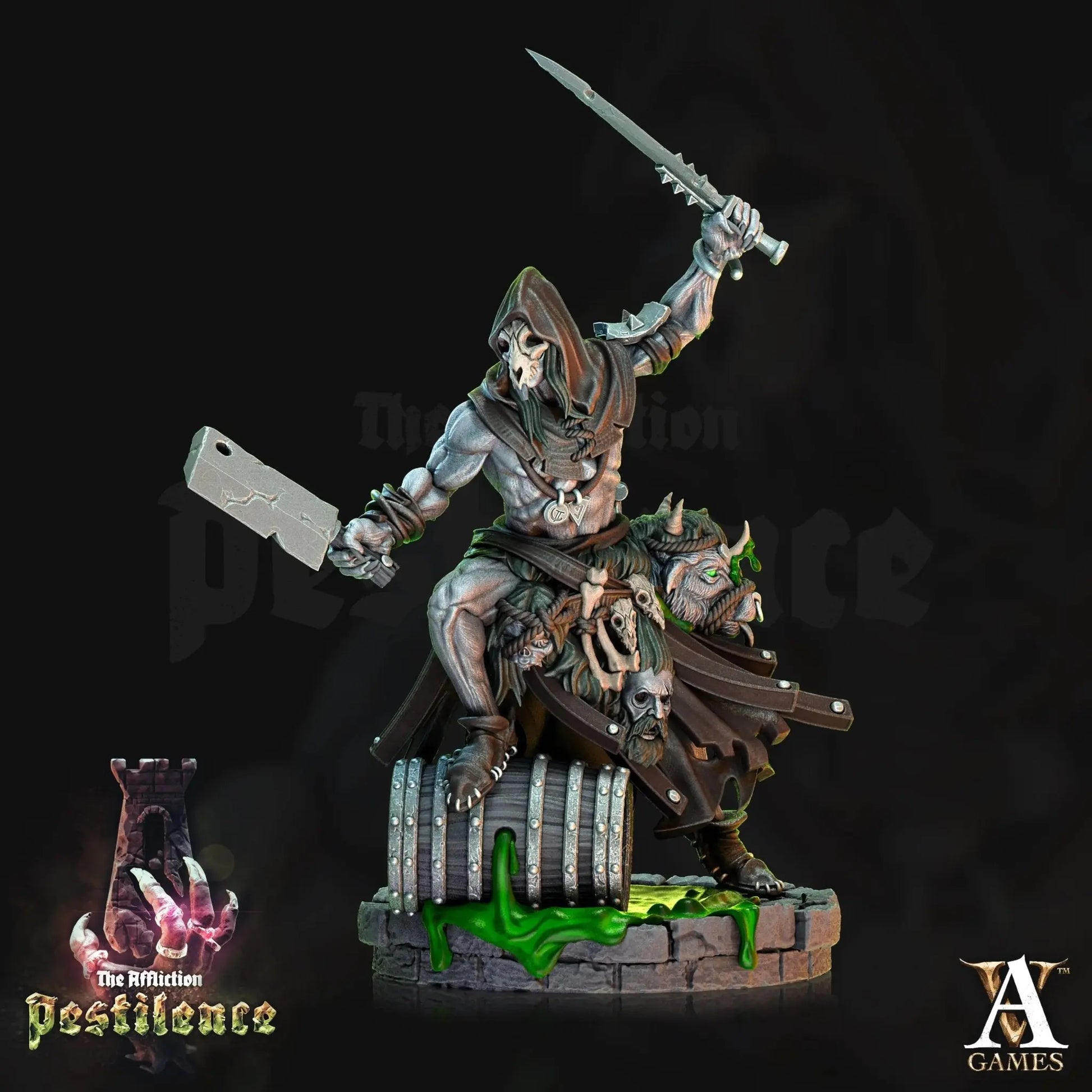 Affliction - Pestilence - STL Bundle - Archvillain Games