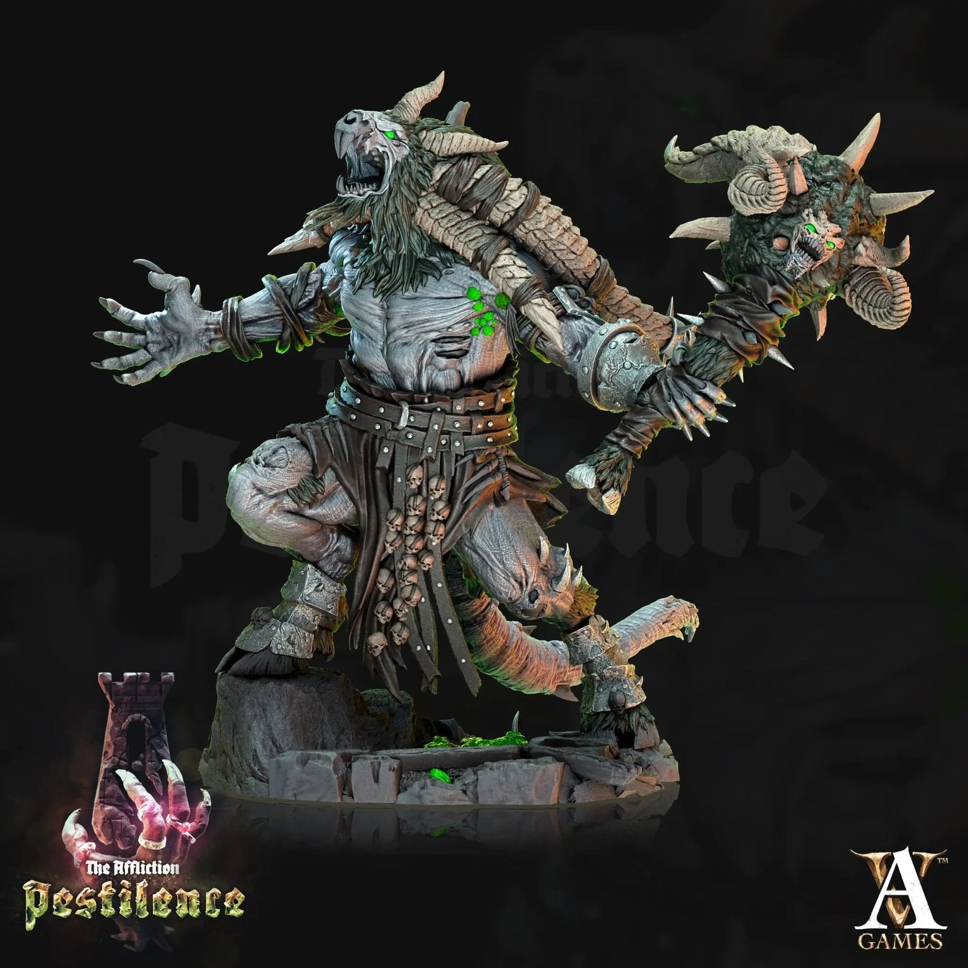 Affliction - Pestilence - STL Bundle - Archvillain Games