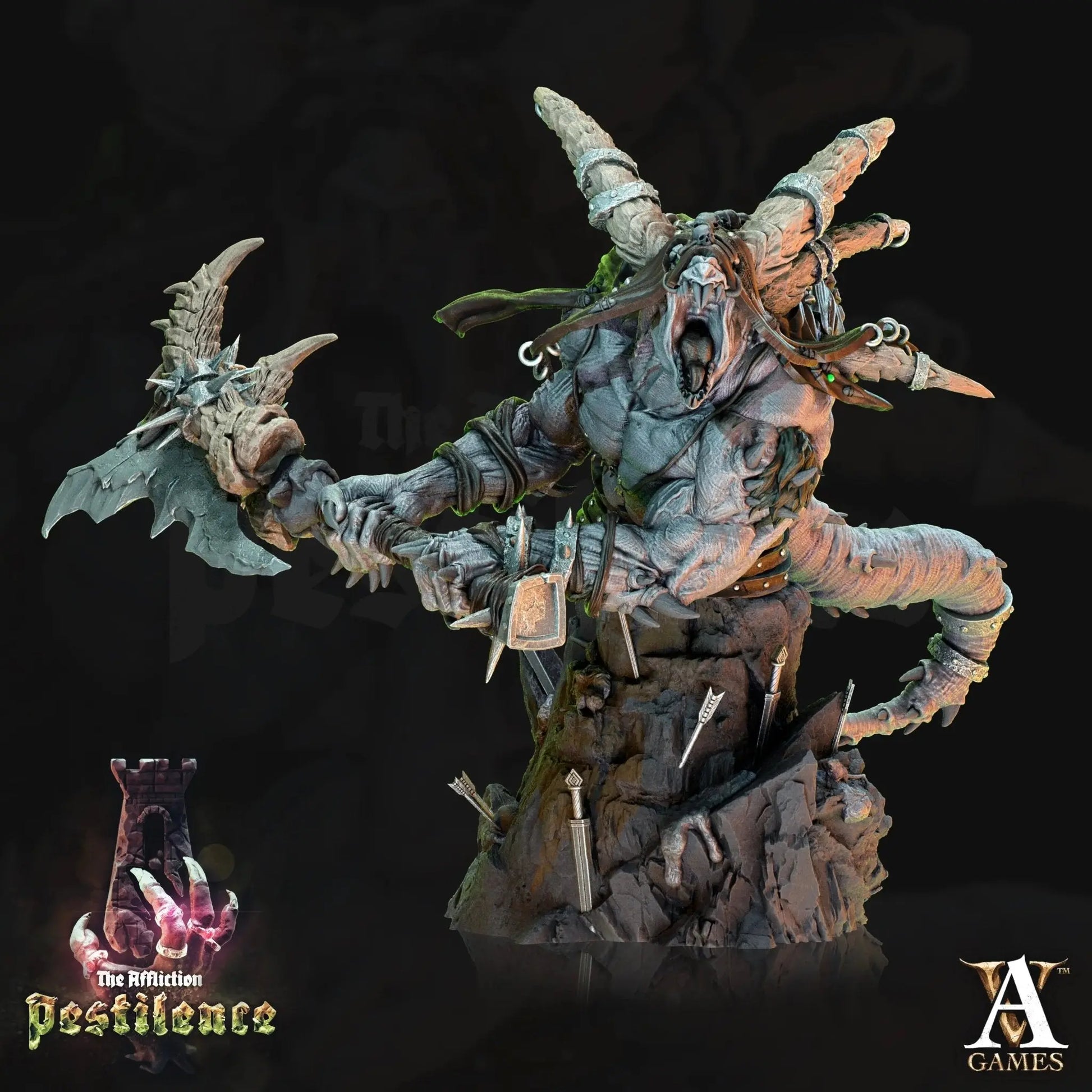 Affliction - Pestilence - STL Bundle - Archvillain Games