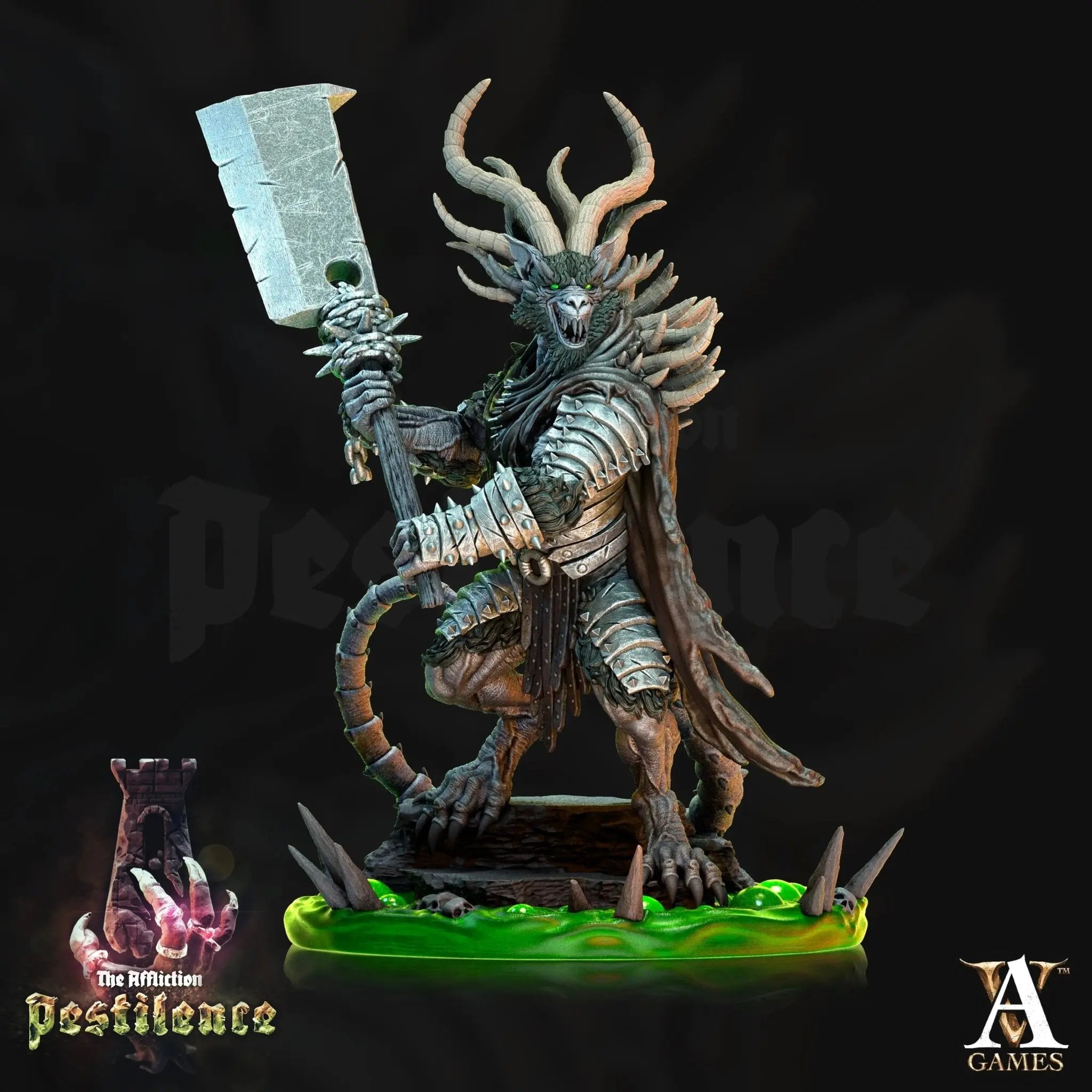 Affliction - Pestilence - STL Bundle - Archvillain Games