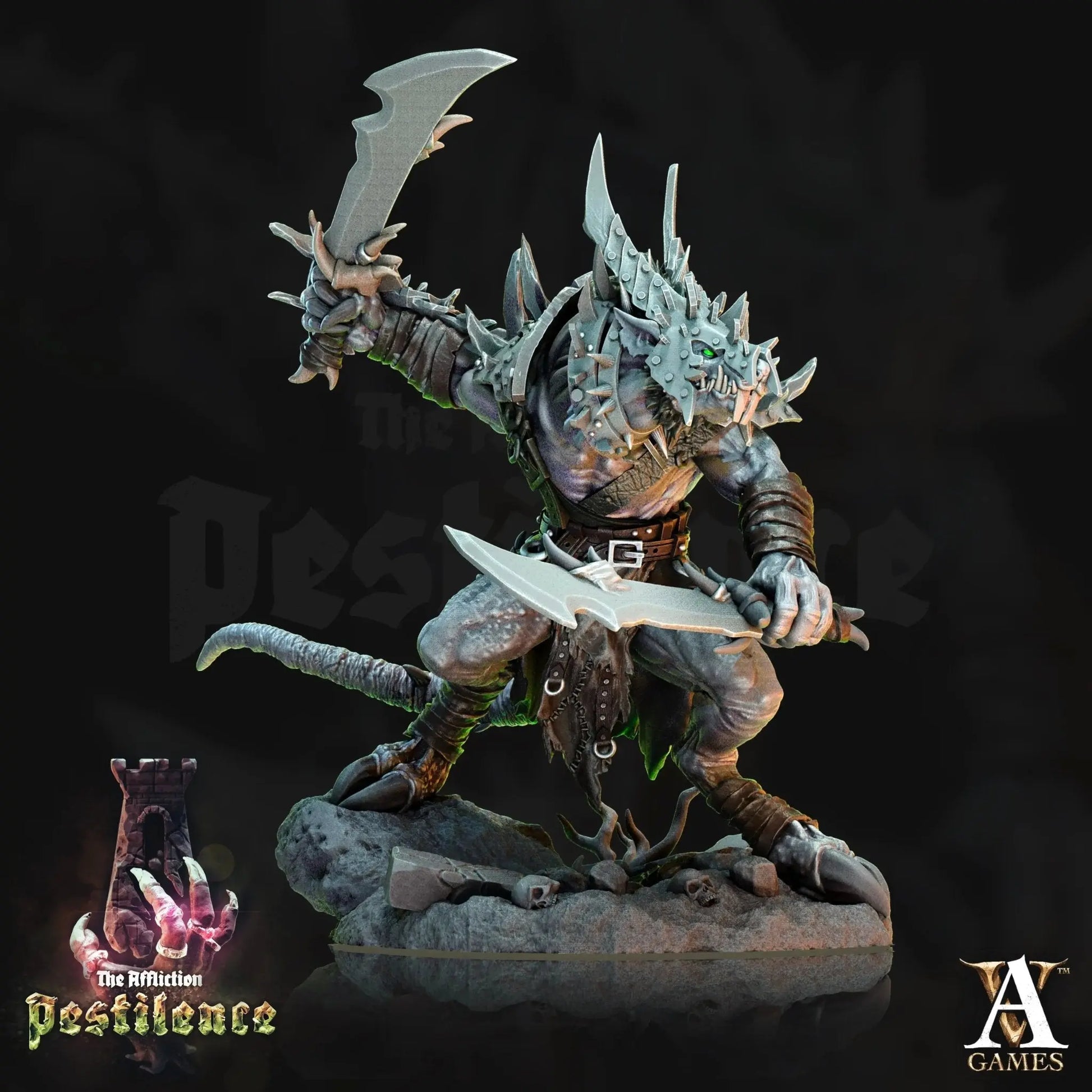 Affliction - Pestilence - STL Bundle - Archvillain Games