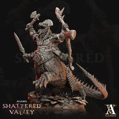 Agama - Shattered Valley STL Bundle - Archvillain Games