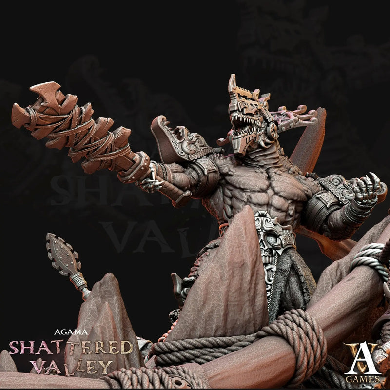 Agama - Shattered Valley STL Bundle - Archvillain Games