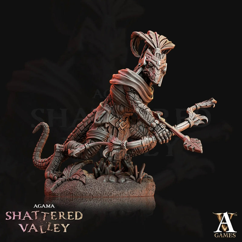 Agama - Shattered Valley STL Bundle - Archvillain Games