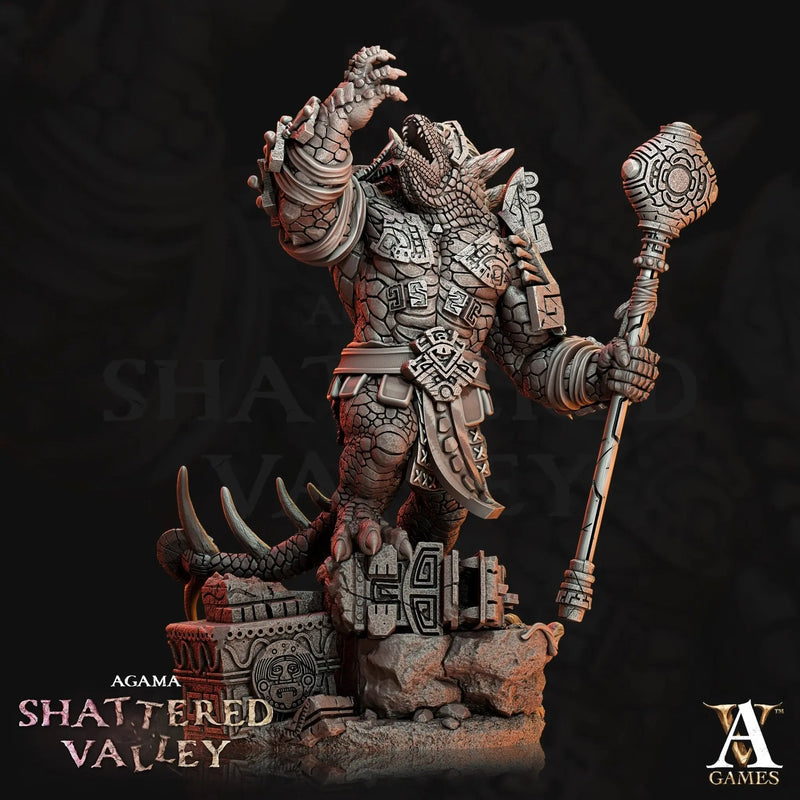 Agama - Shattered Valley STL Bundle - Archvillain Games