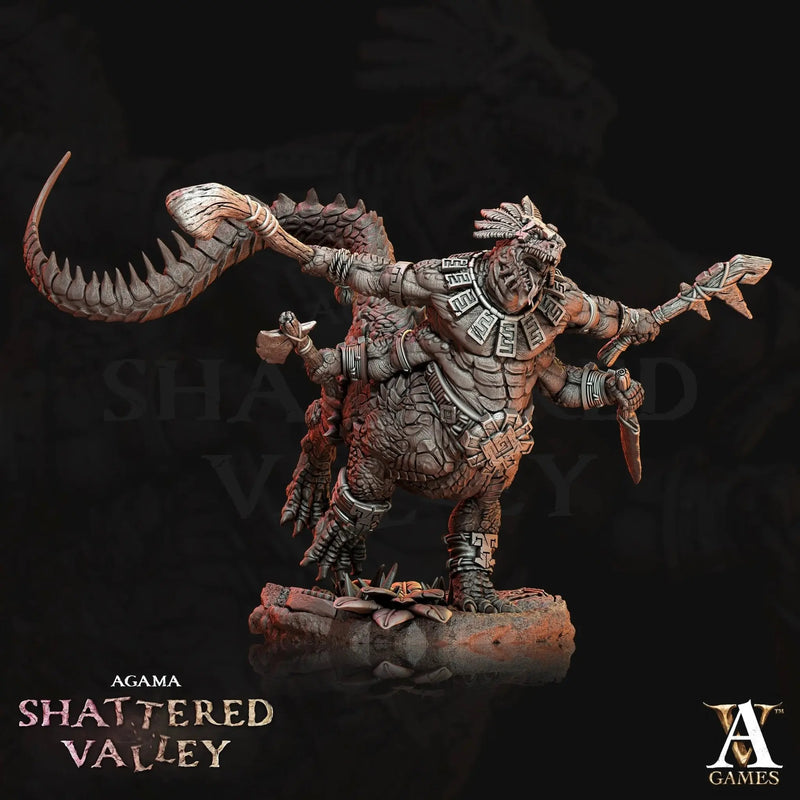 Agama - Shattered Valley STL Bundle - Archvillain Games