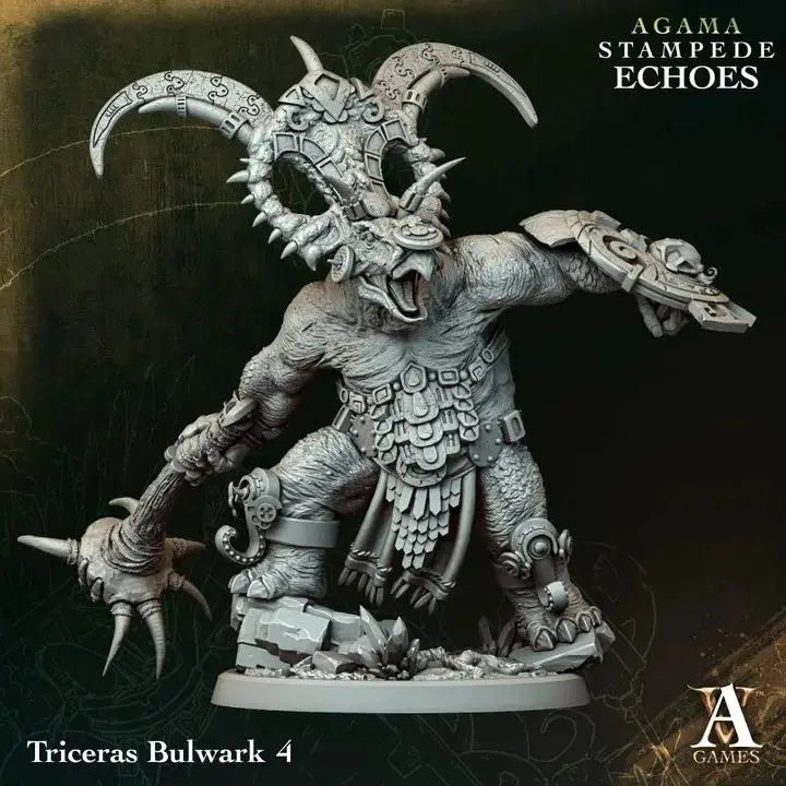 Agama - Stampede Echoes - STL Bundle - Archvillain Games