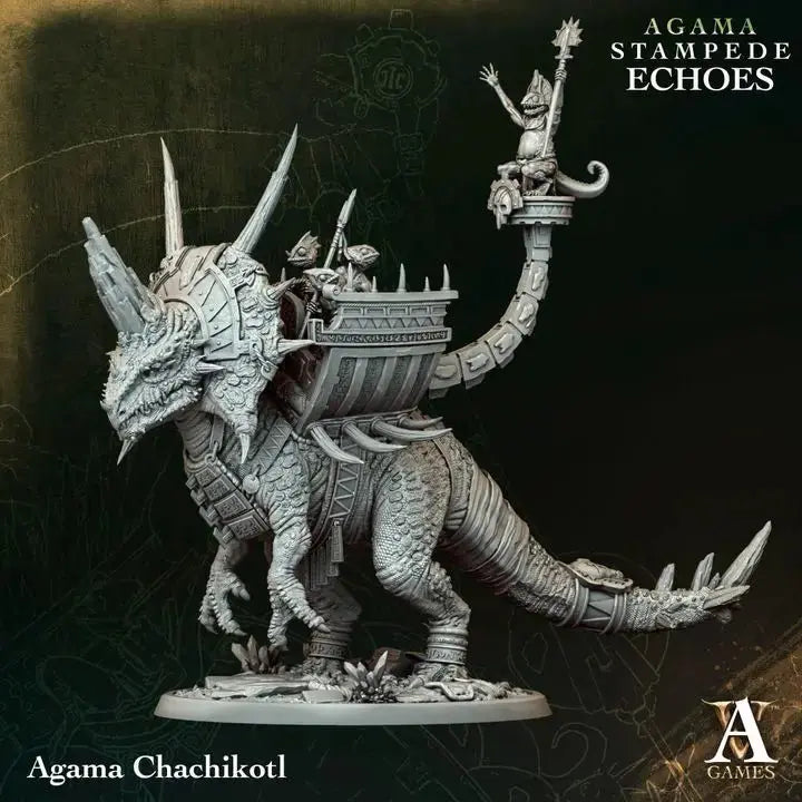 Agama - Stampede Echoes - STL Bundle - Archvillain Games