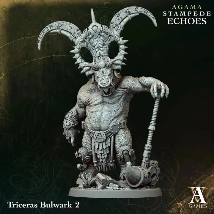 Agama - Stampede Echoes - STL Bundle - Archvillain Games