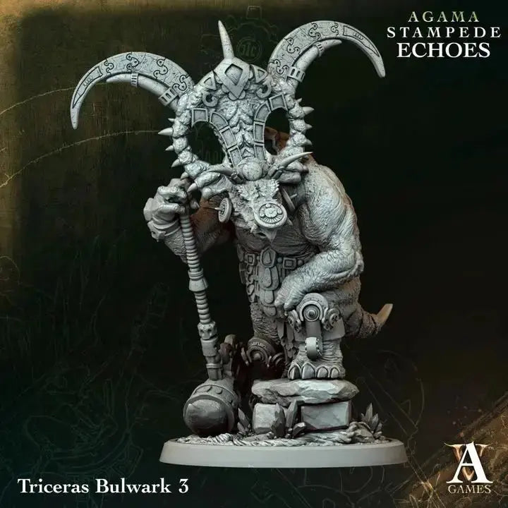 Agama - Stampede Echoes - STL Bundle - Archvillain Games