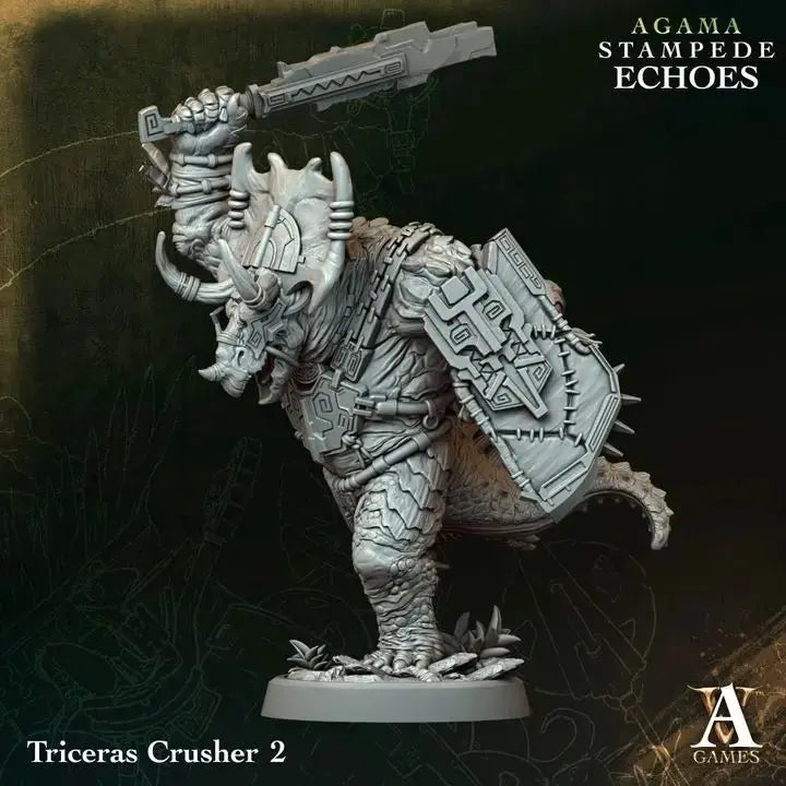 Agama - Stampede Echoes - STL Bundle - Archvillain Games