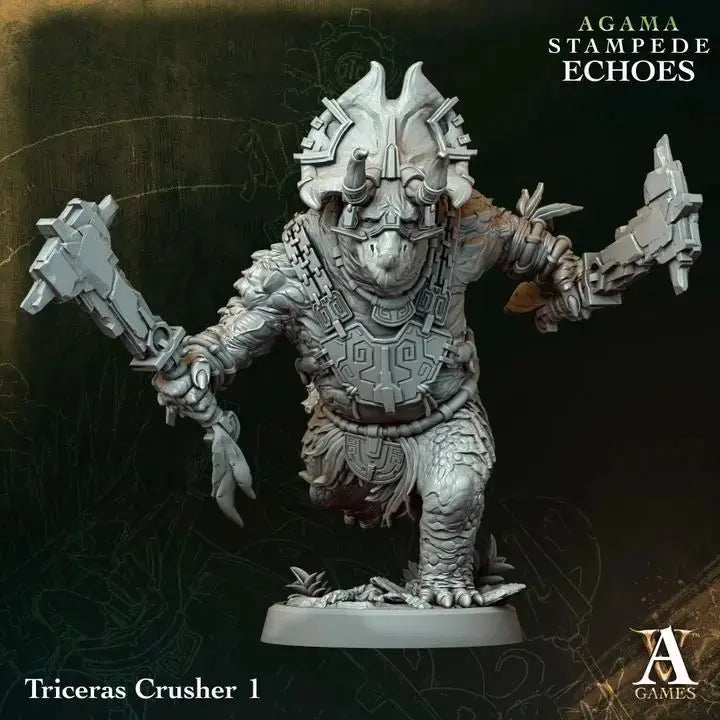 Agama - Stampede Echoes - STL Bundle - Archvillain Games