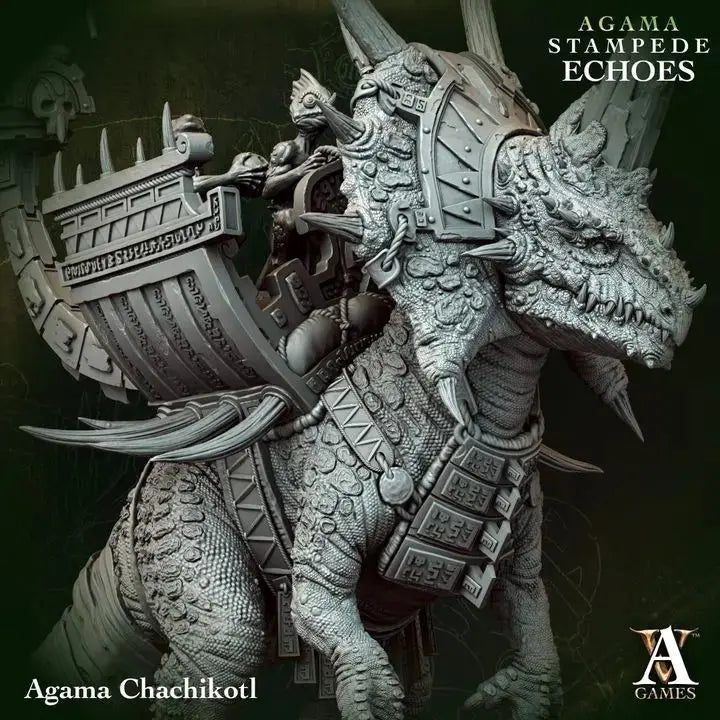 Agama - Stampede Echoes - STL Bundle - Archvillain Games