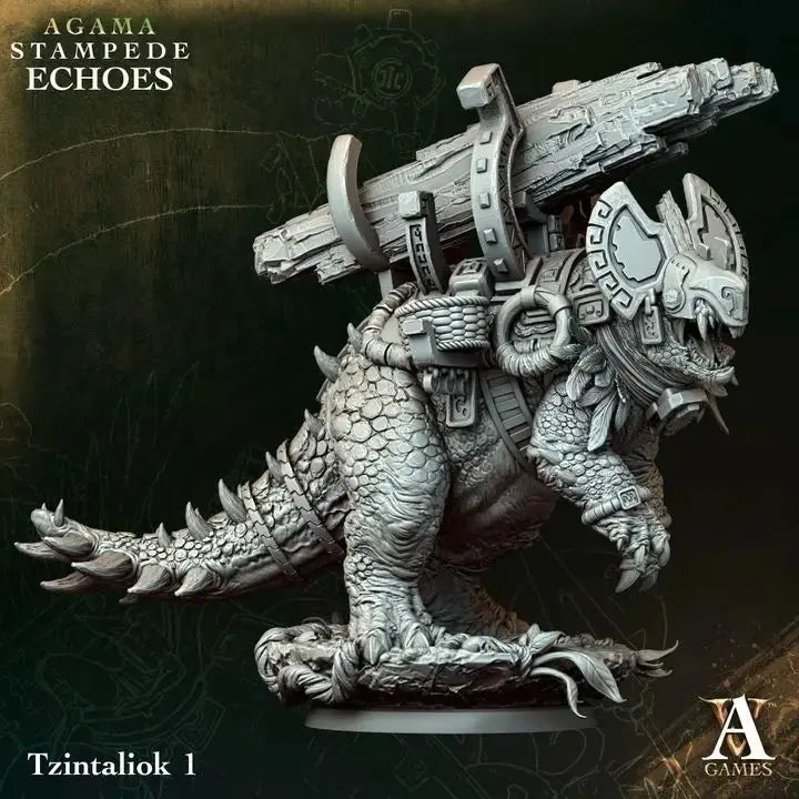 Agama - Stampede Echoes - STL Bundle - Archvillain Games