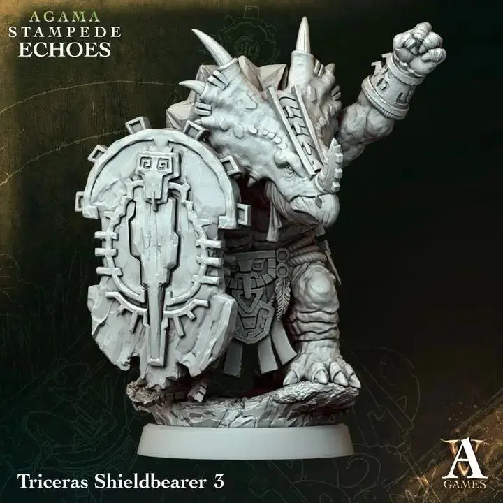 Agama - Stampede Echoes - STL Bundle - Archvillain Games