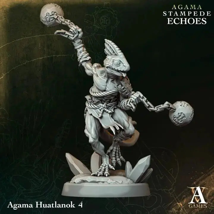 Agama - Stampede Echoes - STL Bundle - Archvillain Games