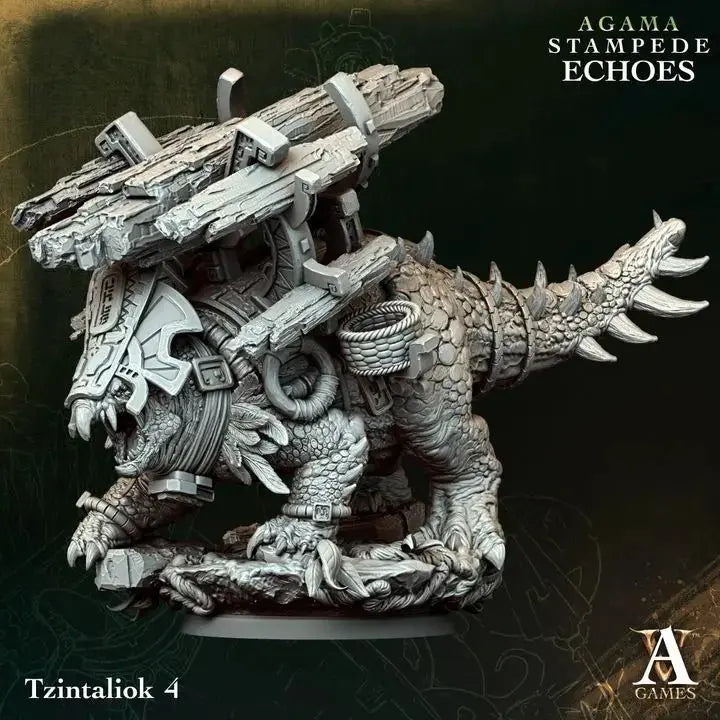 Agama - Stampede Echoes - STL Bundle - Archvillain Games