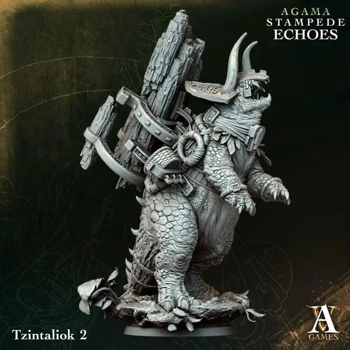 Agama - Stampede Echoes - STL Bundle - Archvillain Games