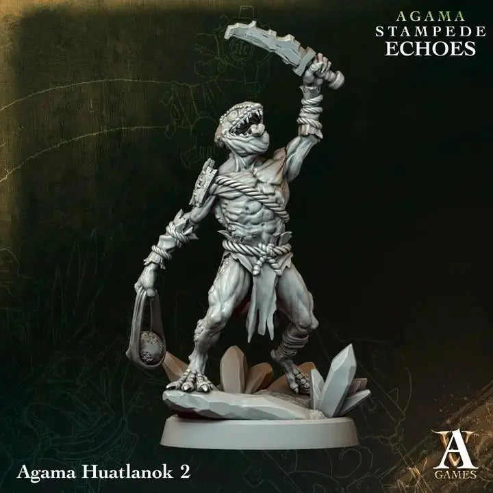 Agama - Stampede Echoes - STL Bundle - Archvillain Games
