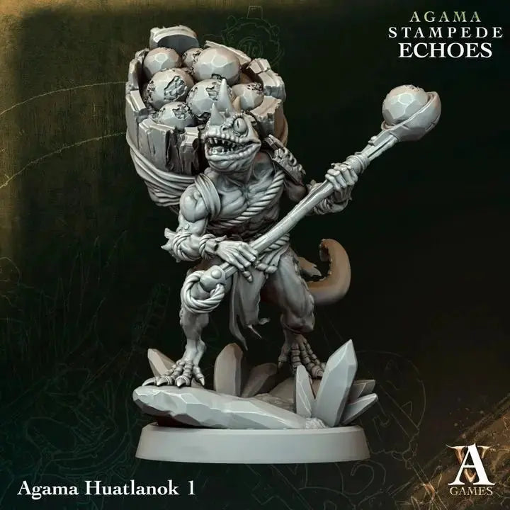 Agama - Stampede Echoes - STL Bundle - Archvillain Games