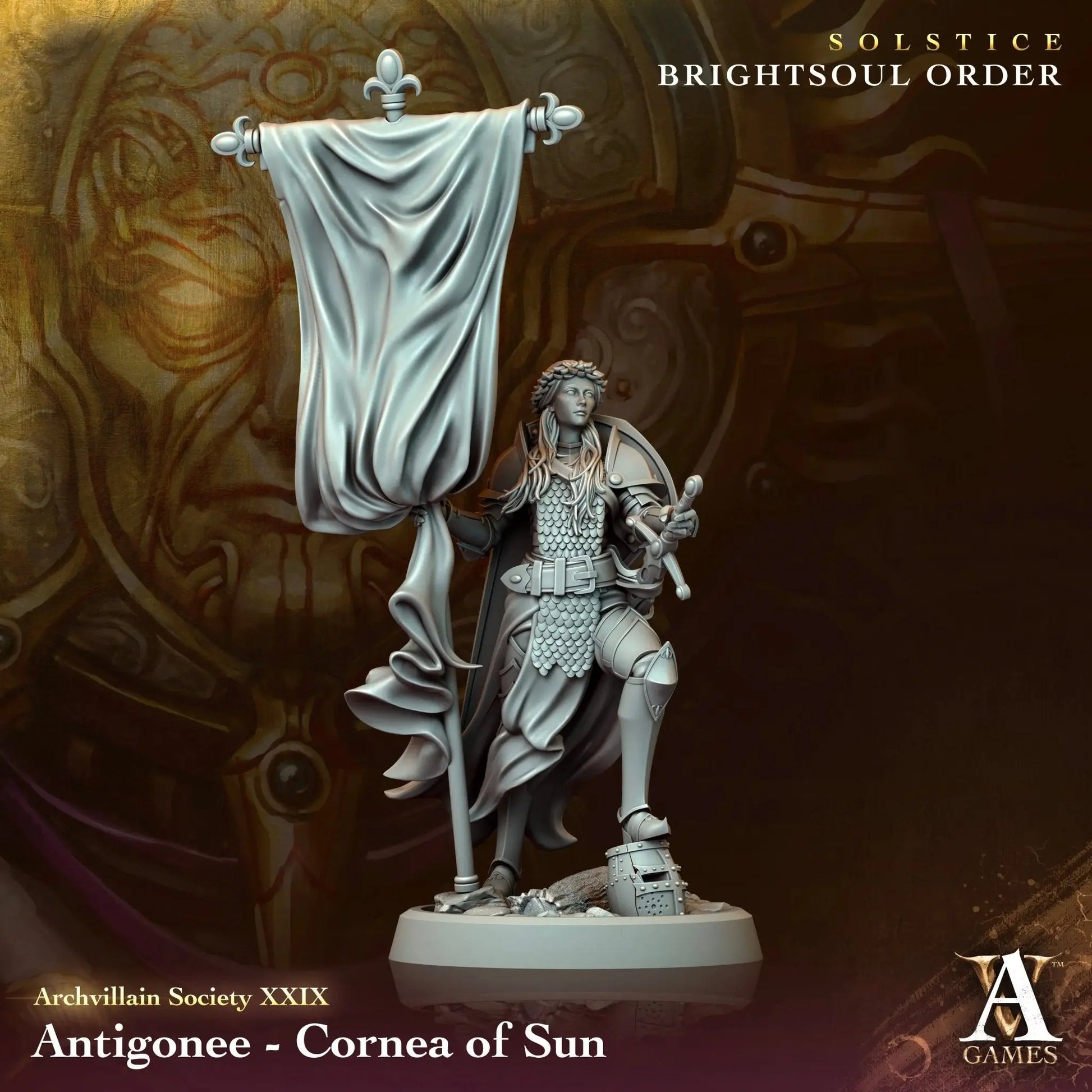 Antigonee - Cornea of Sun - STL - Archvillain Games
