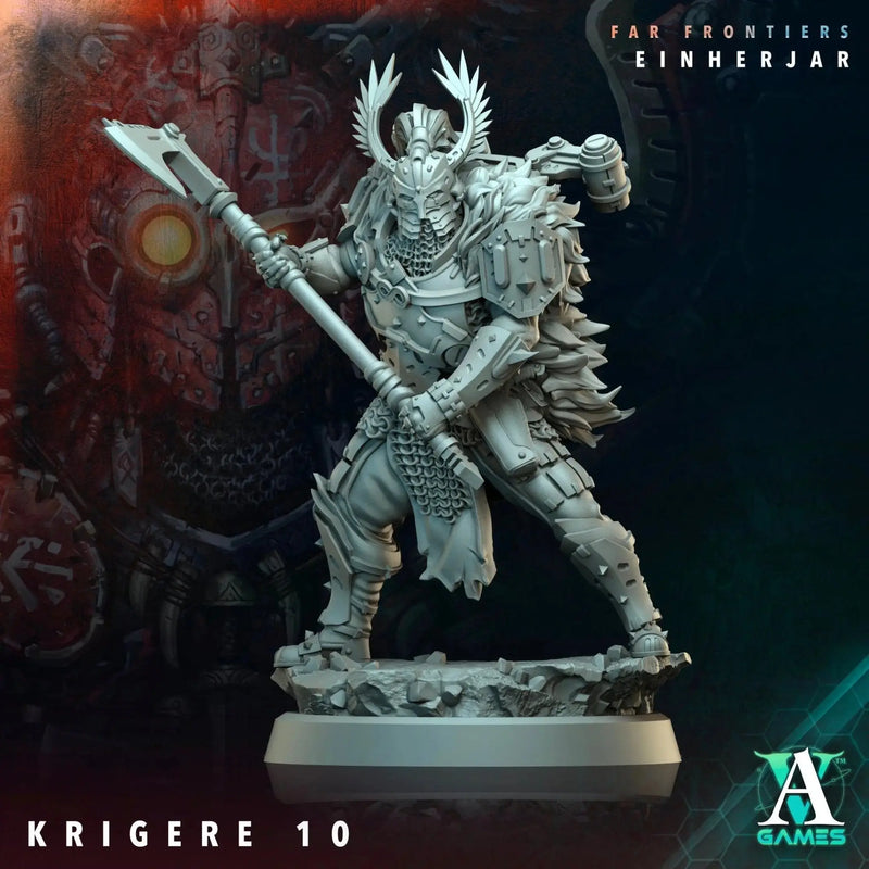 Asgardian Warclans - Einherjar - STL Bundle - Archvillain Games