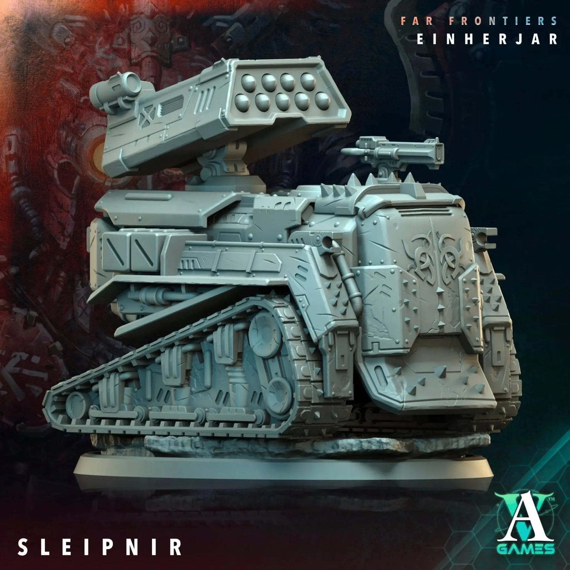 Asgardian Warclans - Einherjar - STL Bundle - Archvillain Games