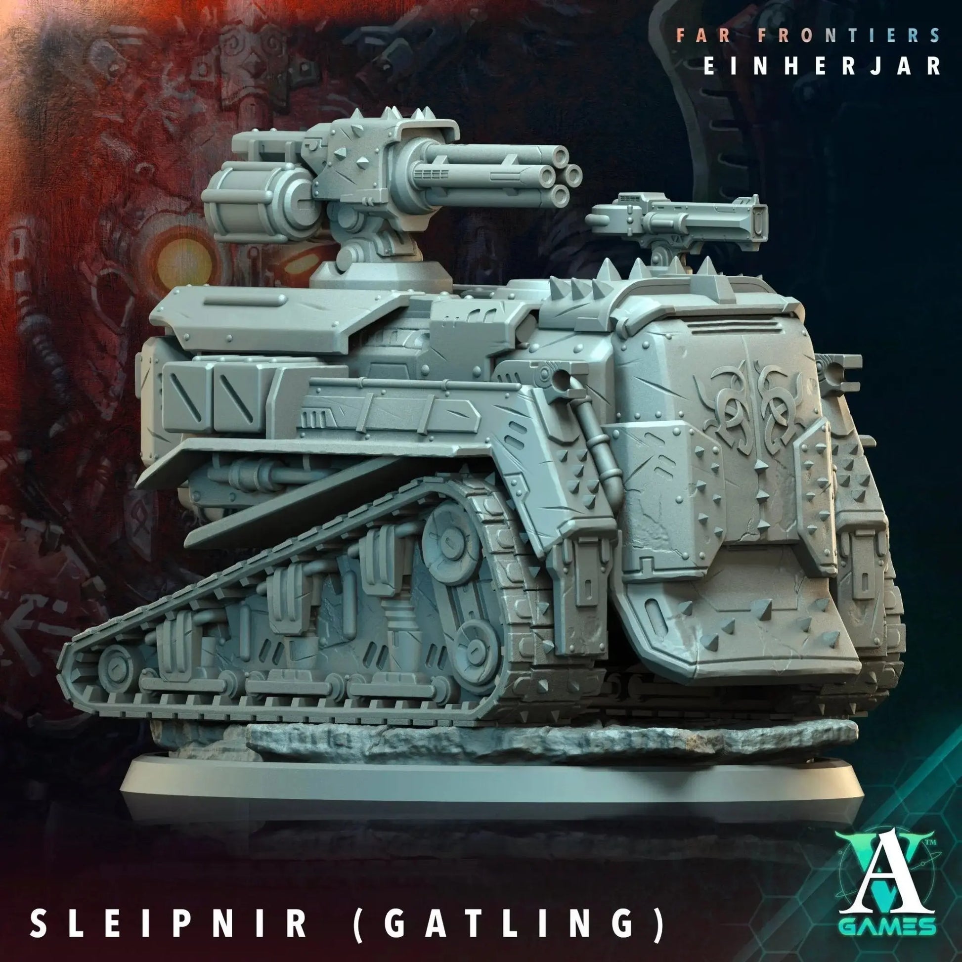 Asgardian Warclans - Einherjar - STL Bundle - Archvillain Games