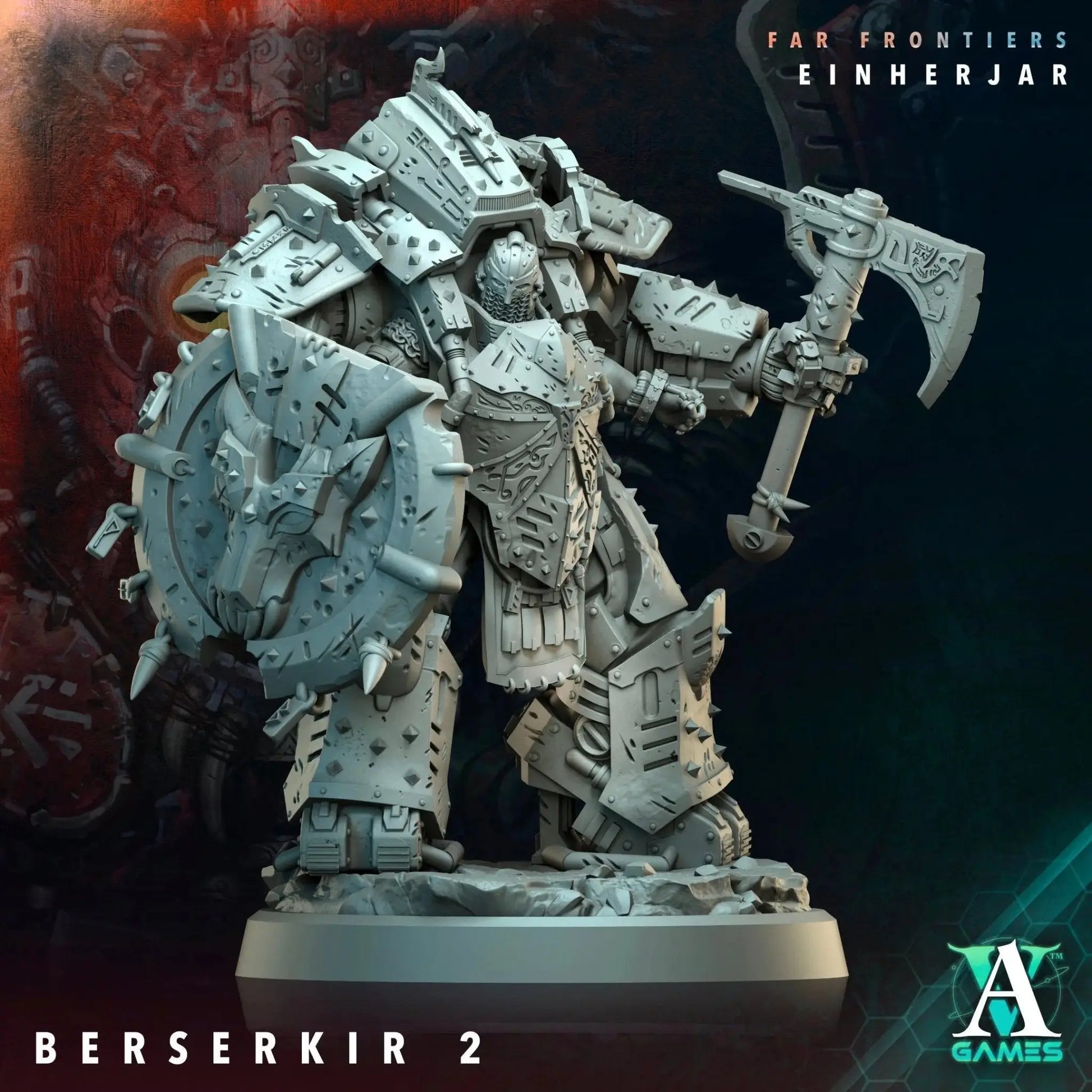 Asgardian Warclans - Einherjar - STL Bundle - Archvillain Games