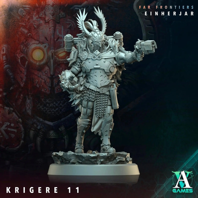 Asgardian Warclans - Einherjar - STL Bundle - Archvillain Games