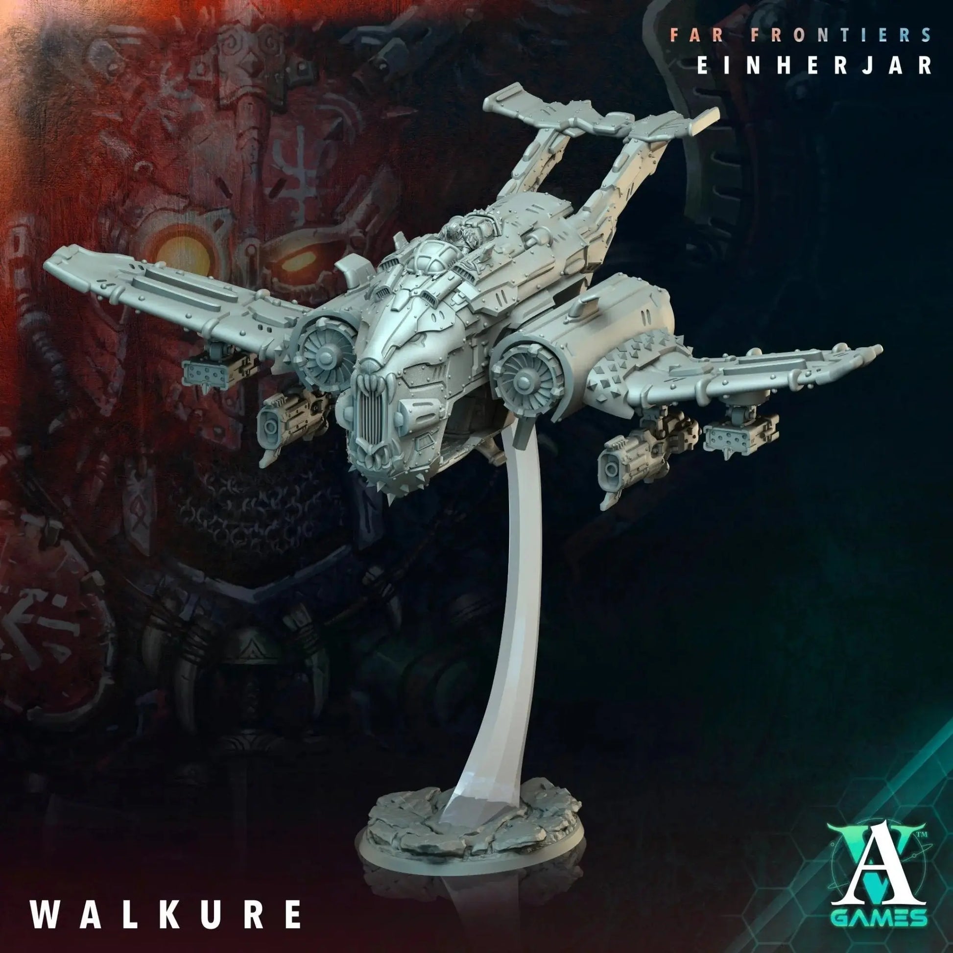 Asgardian Warclans - Einherjar - STL Bundle - Archvillain Games