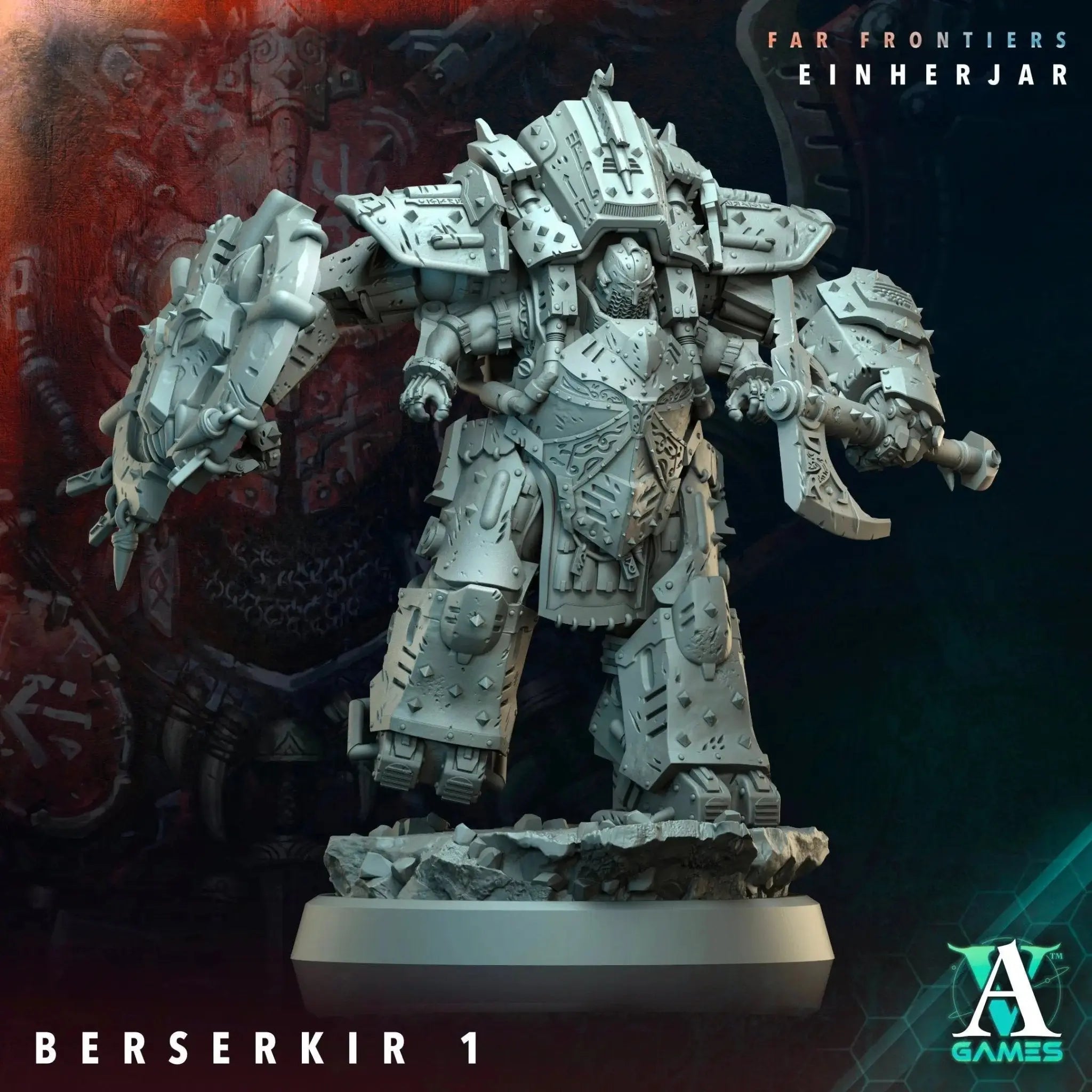 Asgardian Warclans - Einherjar - STL Bundle - Archvillain Games