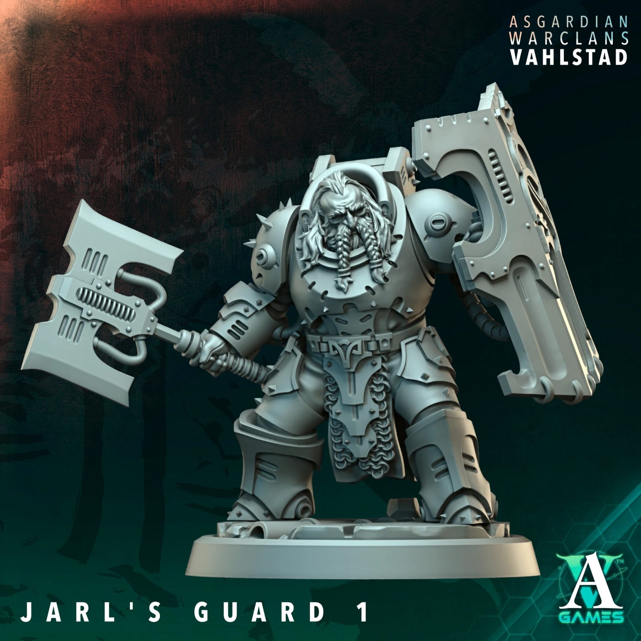 Asgardian Warclans - Vahlstad STL Bundle - Archvillain Games