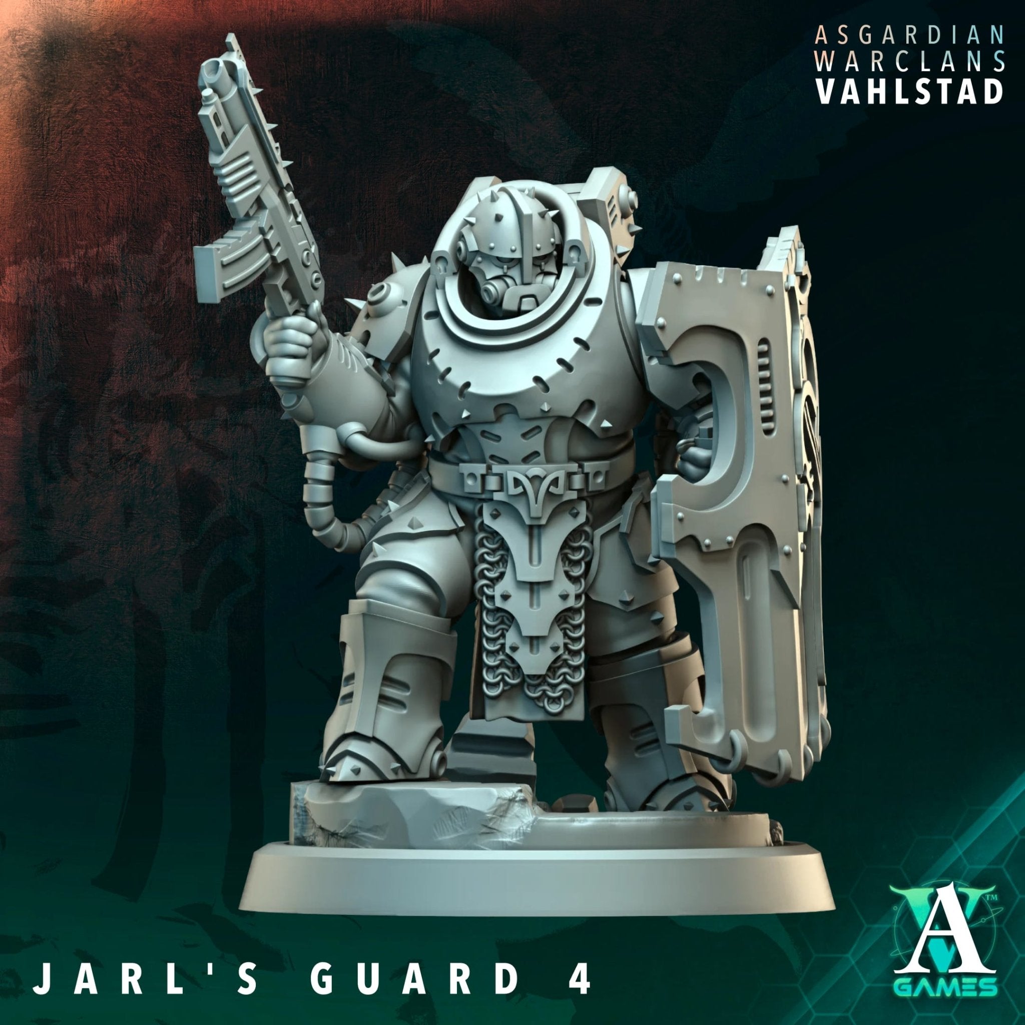 Asgardian Warclans - Vahlstad STL Bundle - Archvillain Games