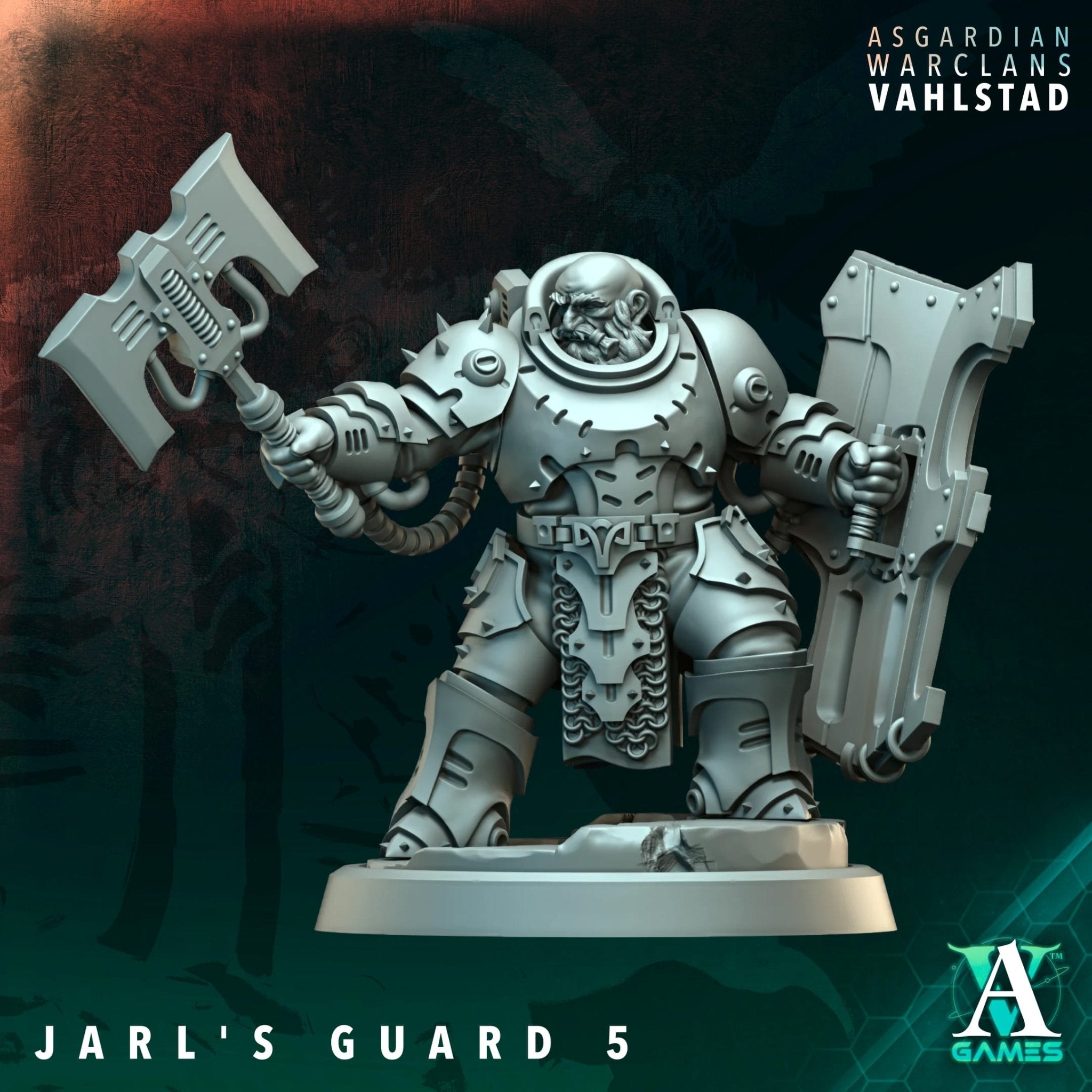 Asgardian Warclans - Vahlstad STL Bundle - Archvillain Games
