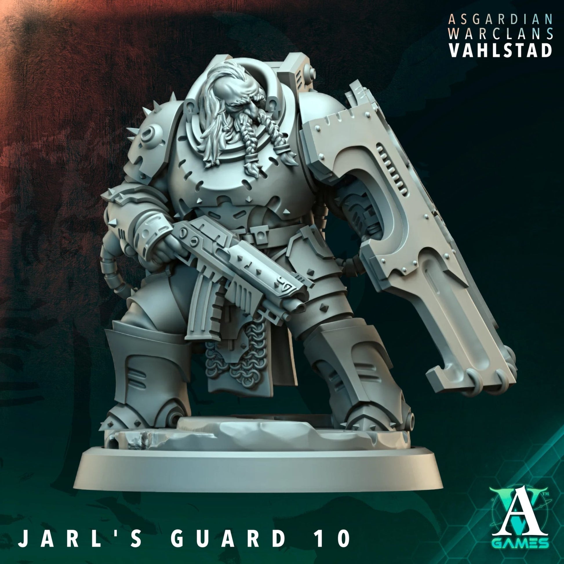 Asgardian Warclans - Vahlstad STL Bundle - Archvillain Games