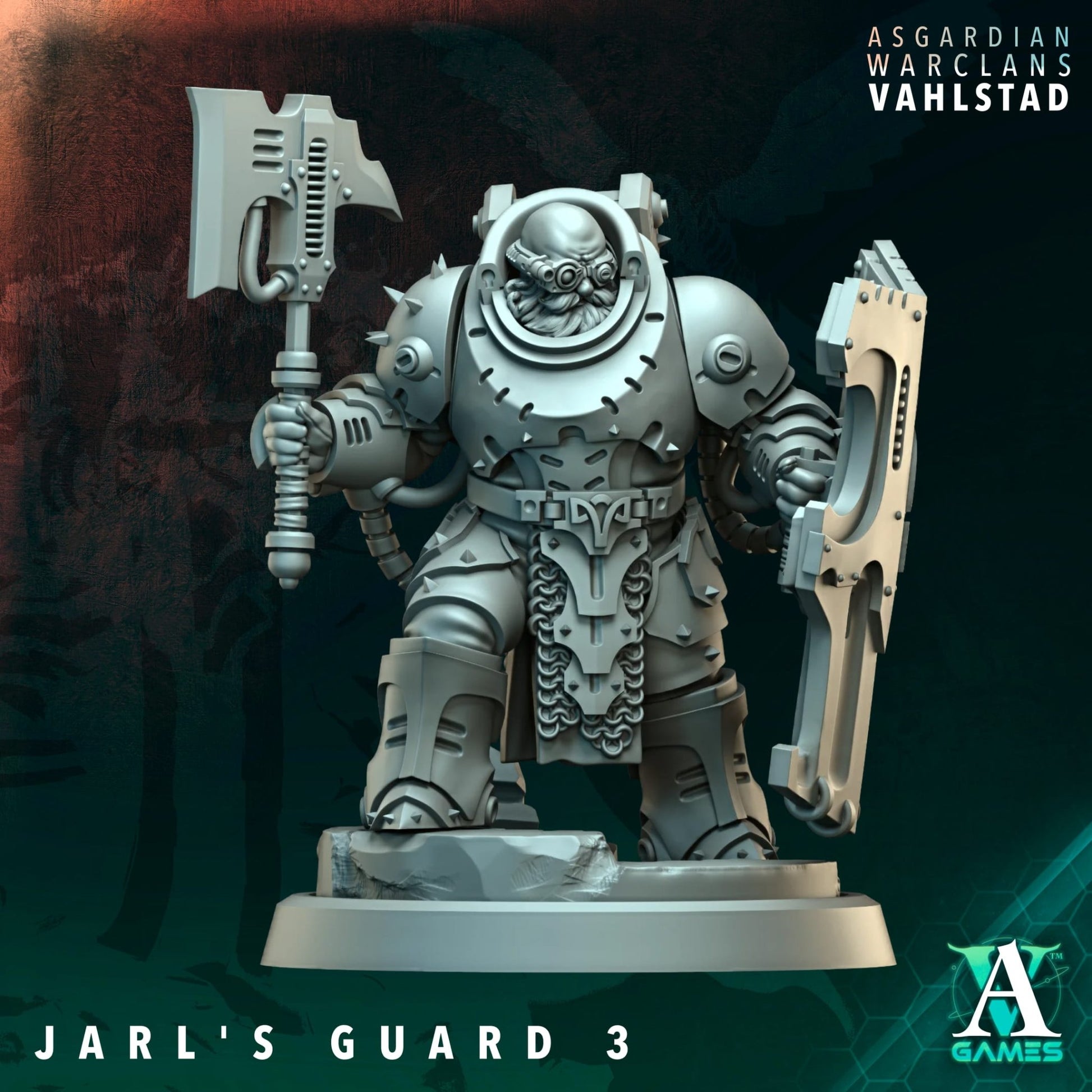 Asgardian Warclans - Vahlstad STL Bundle - Archvillain Games