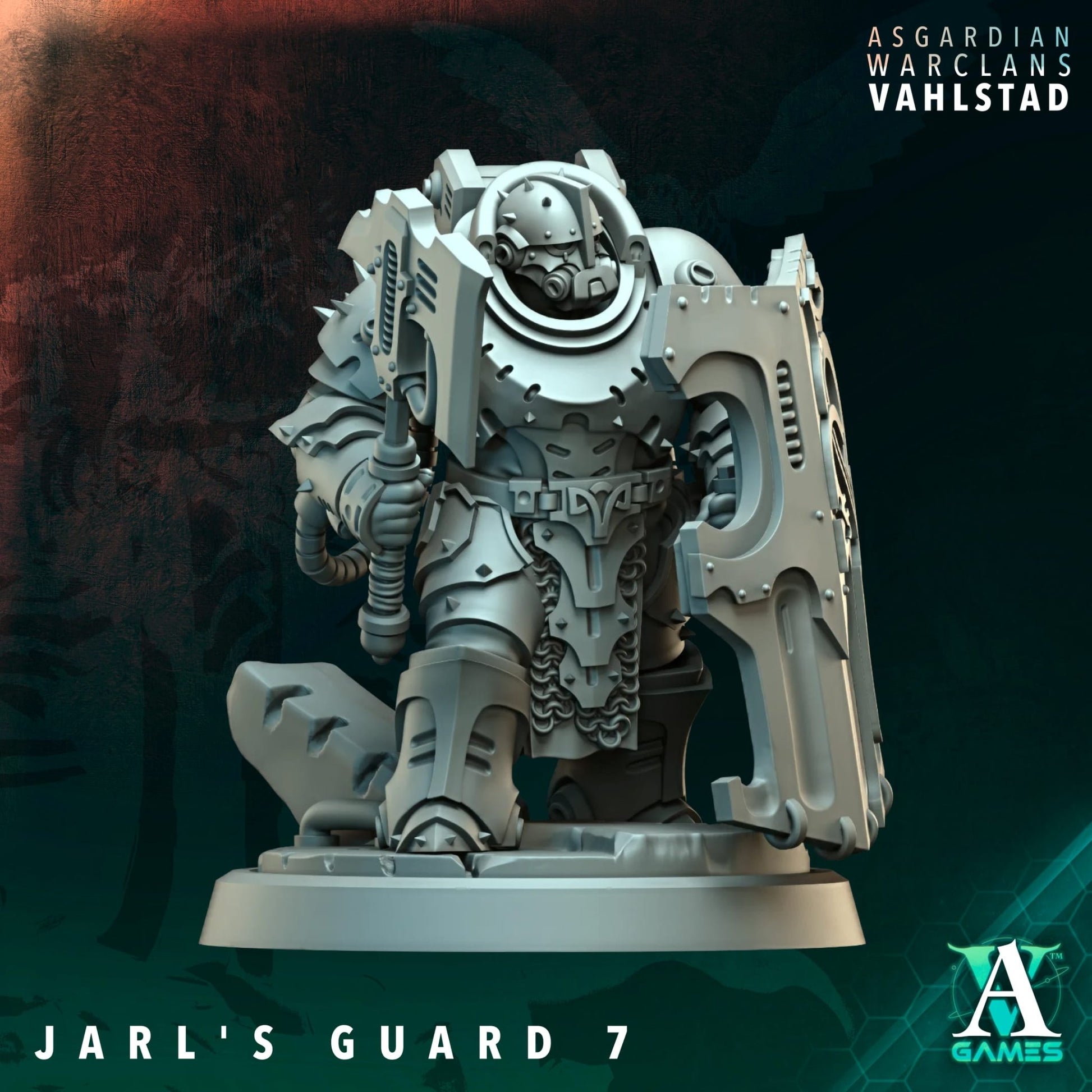 Asgardian Warclans - Vahlstad STL Bundle - Archvillain Games