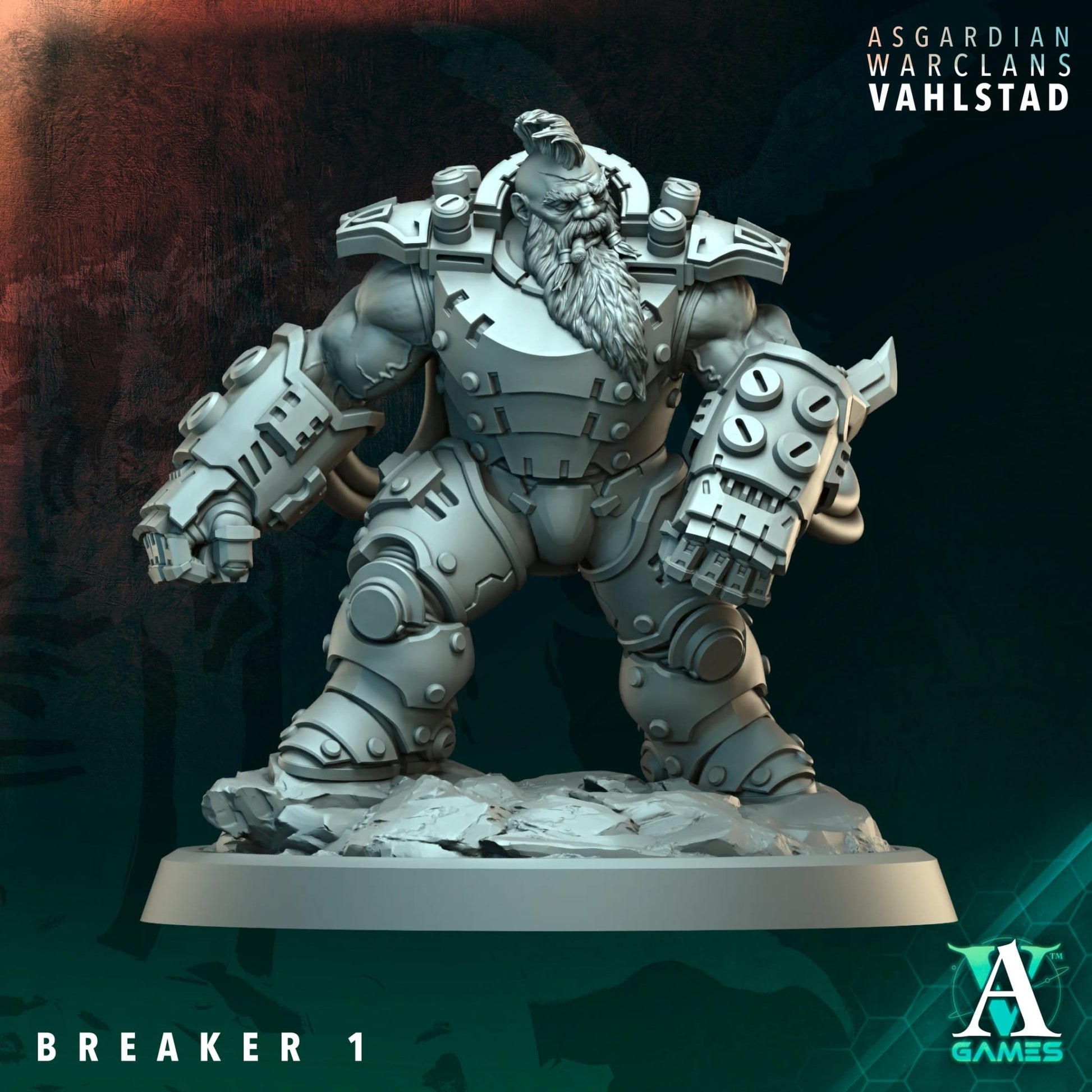 Asgardian Warclans - Vahlstad STL Bundle - Archvillain Games