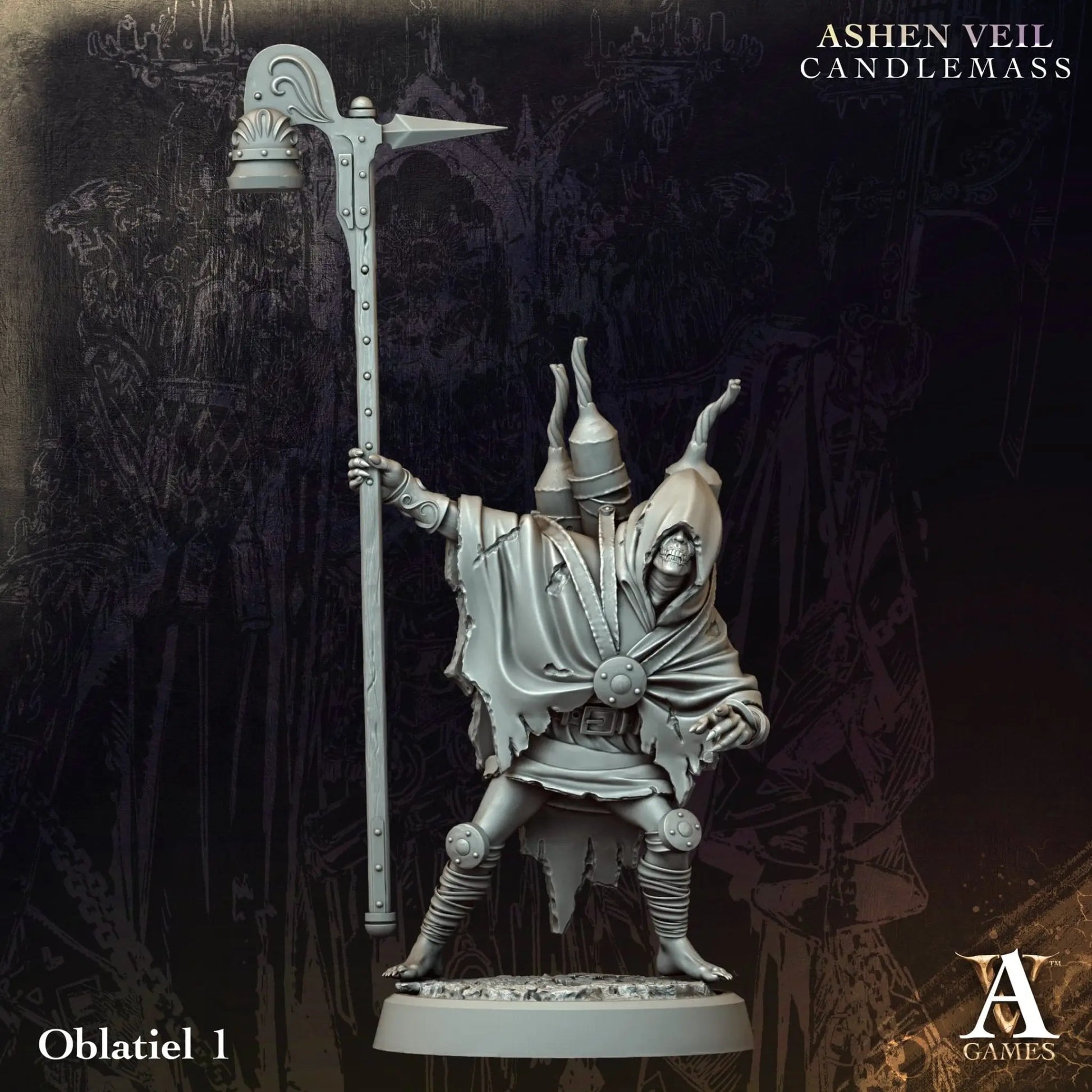 Ashen Veil - Candlemass - STL Bundle Archvillain Games