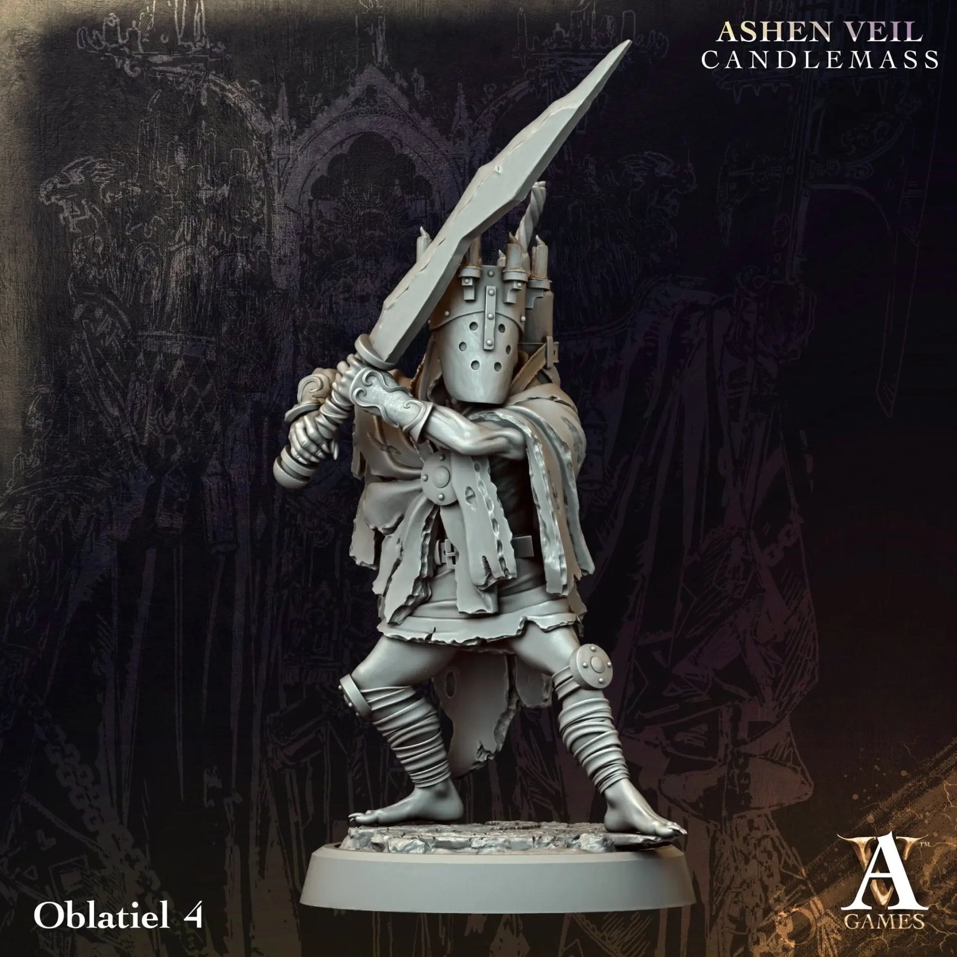 Ashen Veil - Candlemass - STL Bundle Archvillain Games