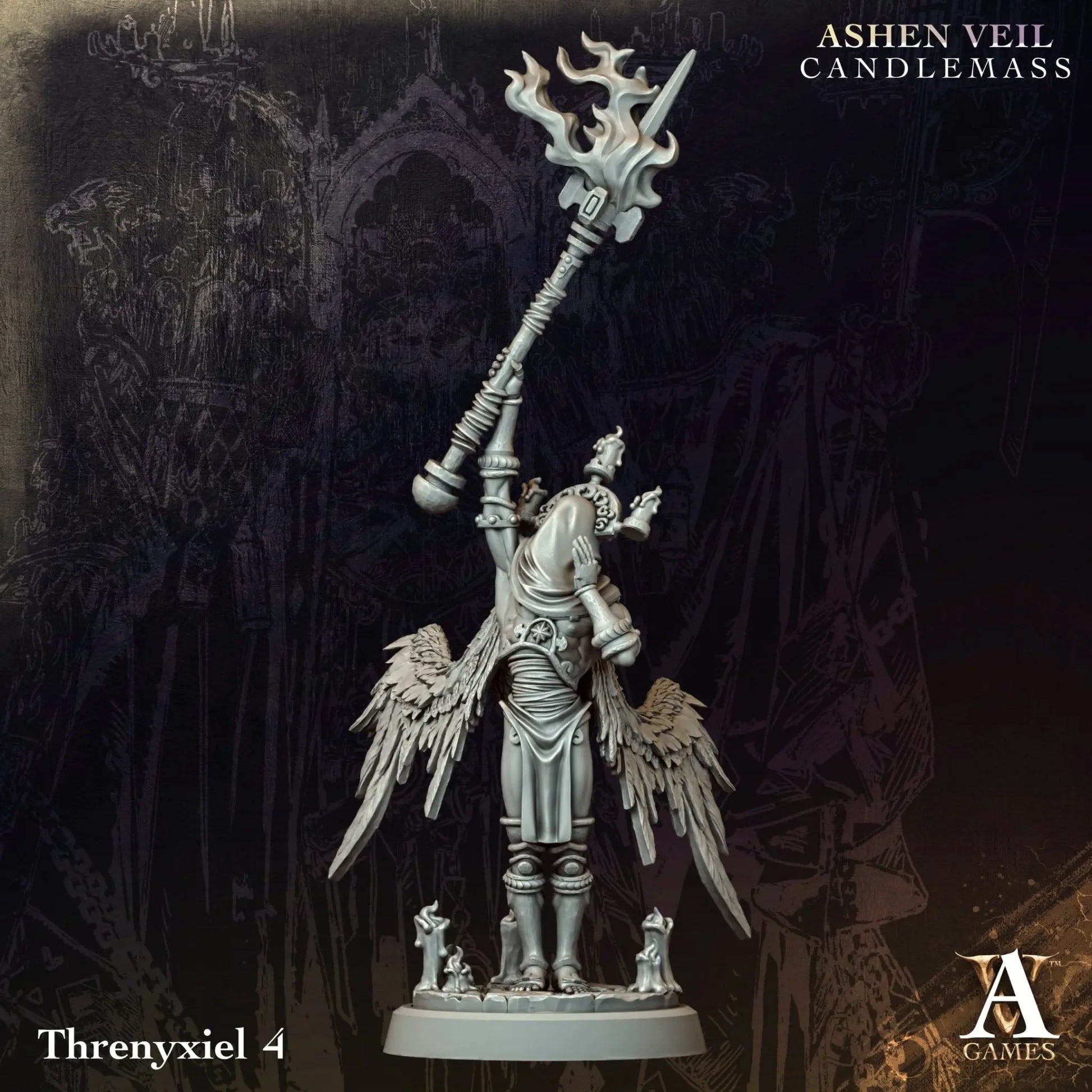 Ashen Veil - Candlemass - STL Bundle Archvillain Games