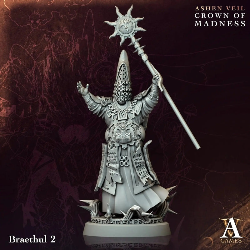 Ashen Veil - Crown of Madness - STL Bundle - Archvillain Games