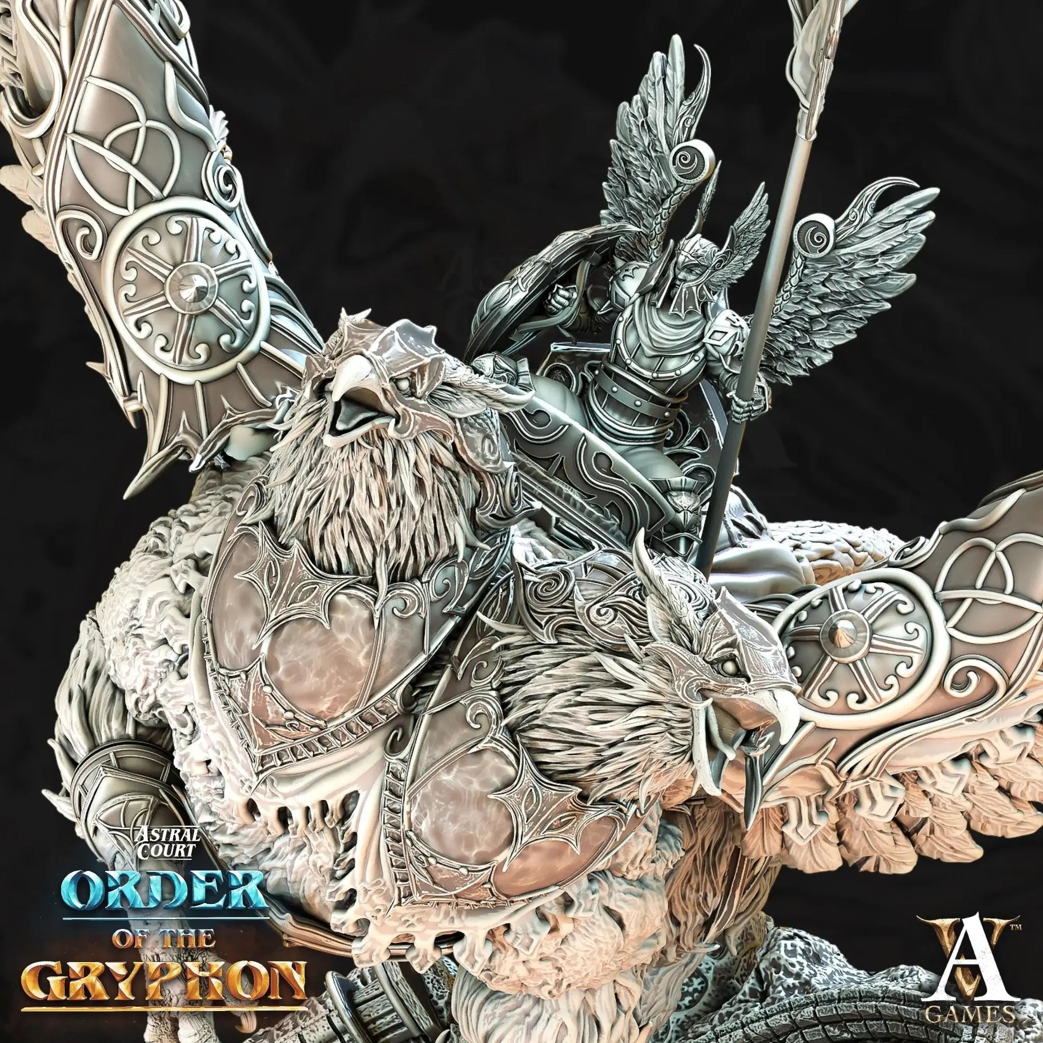 Astral Court - Order of the Gryphon STL Bundle - Archvillain Games