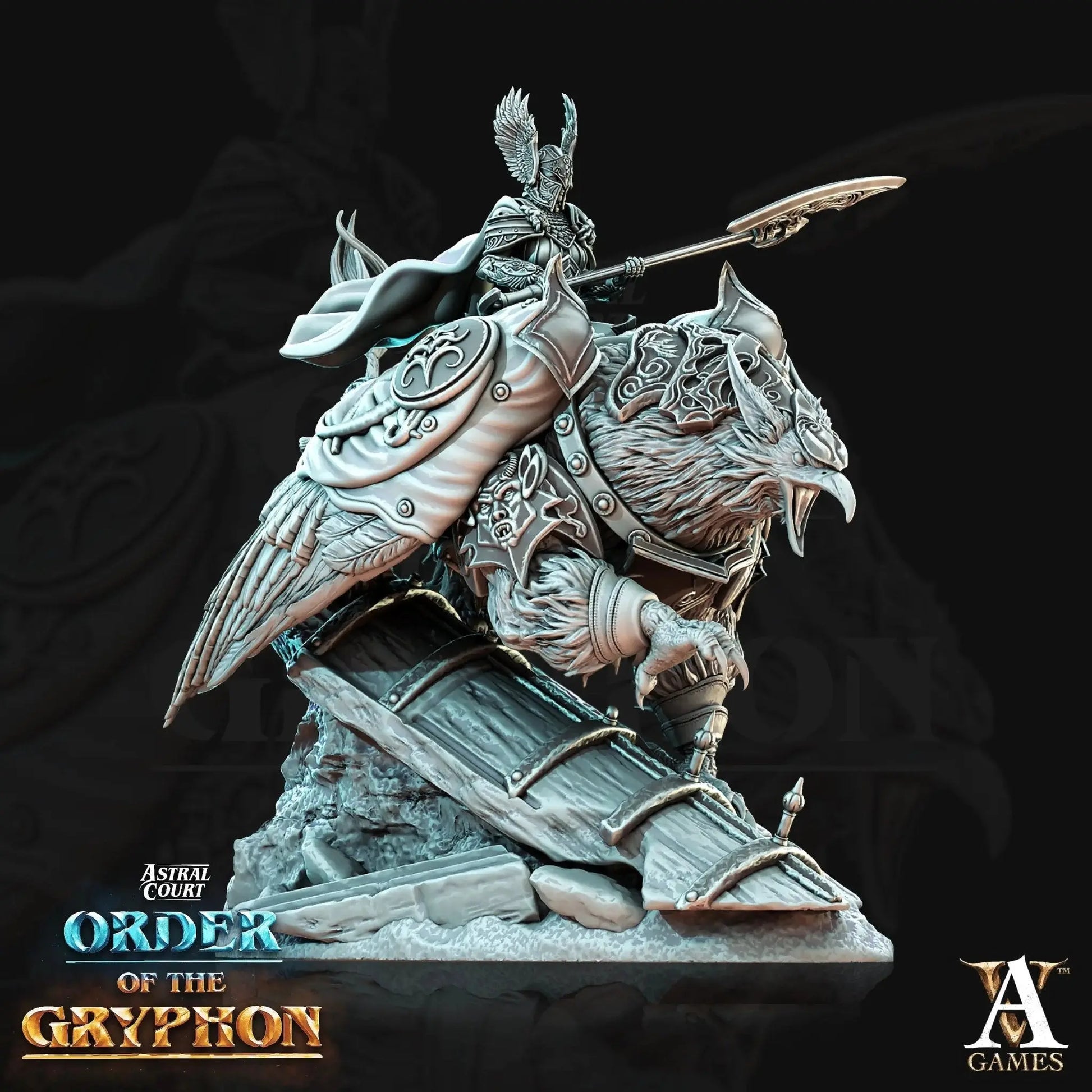 Astral Court - Order of the Gryphon STL Bundle - Archvillain Games