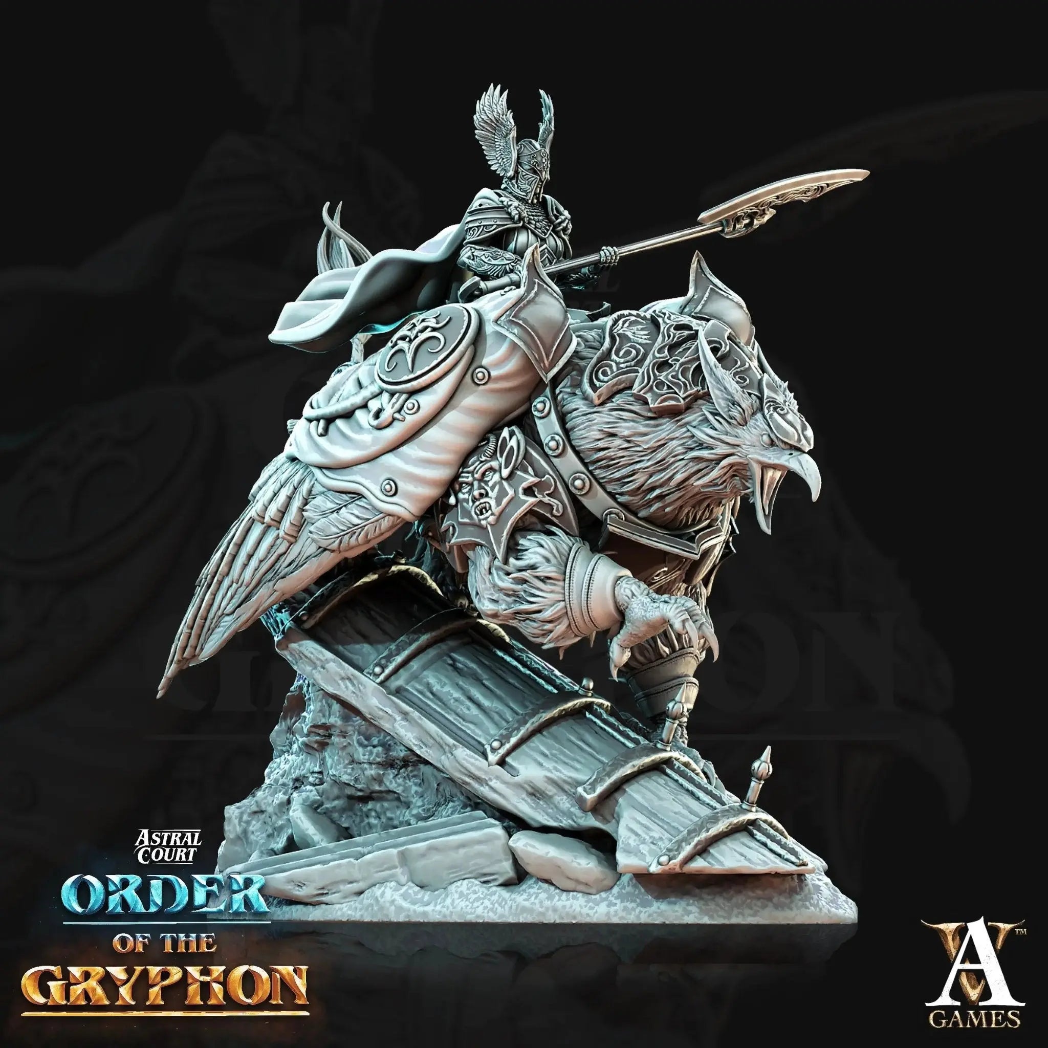 Astral Court - Order of the Gryphon STL Bundle - Archvillain Games