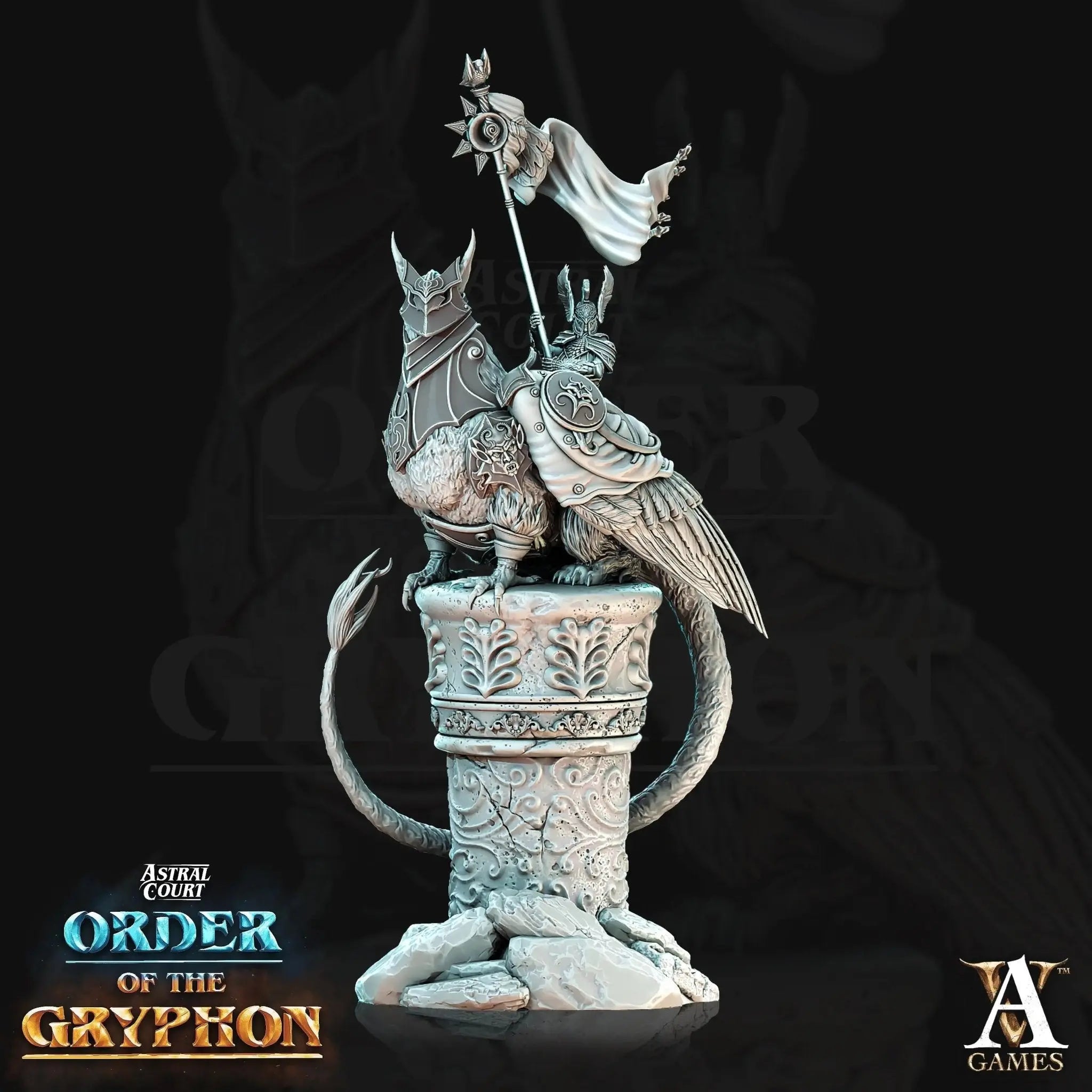 Astral Court - Order of the Gryphon STL Bundle - Archvillain Games